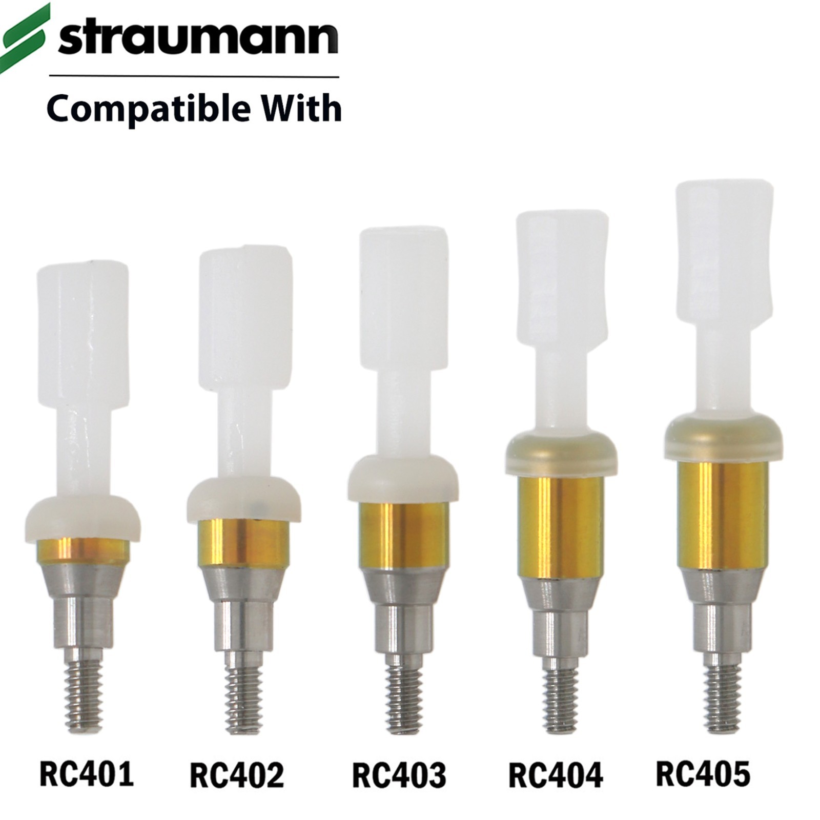 Titanium Dental Overdenture Locator Abutment Fit Multiple Major Implant Systems