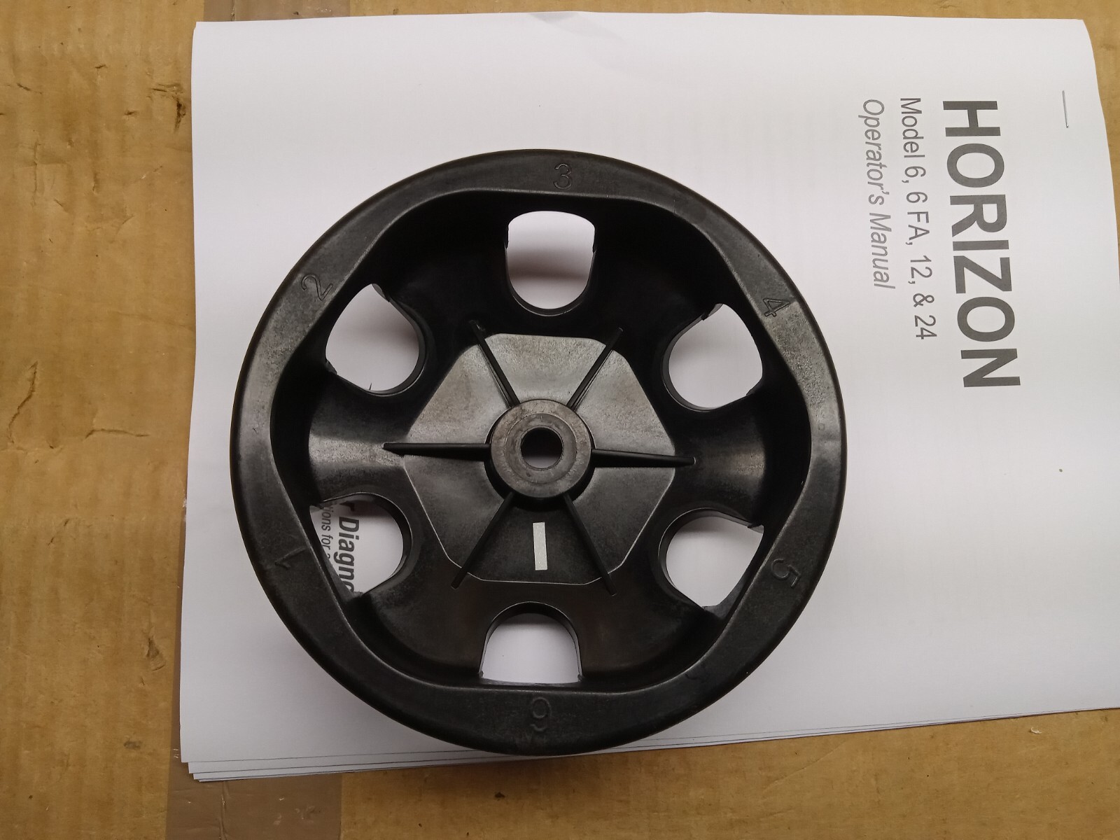 Horizontal Rotor for Drucker (Quest, Horizon, Drucker) Centrifuge Rotor