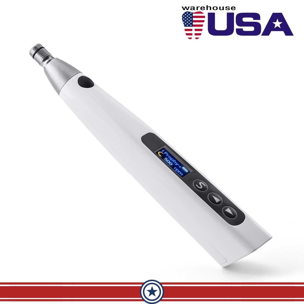 Dental Cordless Hygiene LED Prophy Polishing Handpiece 360° Swivel Polisher
