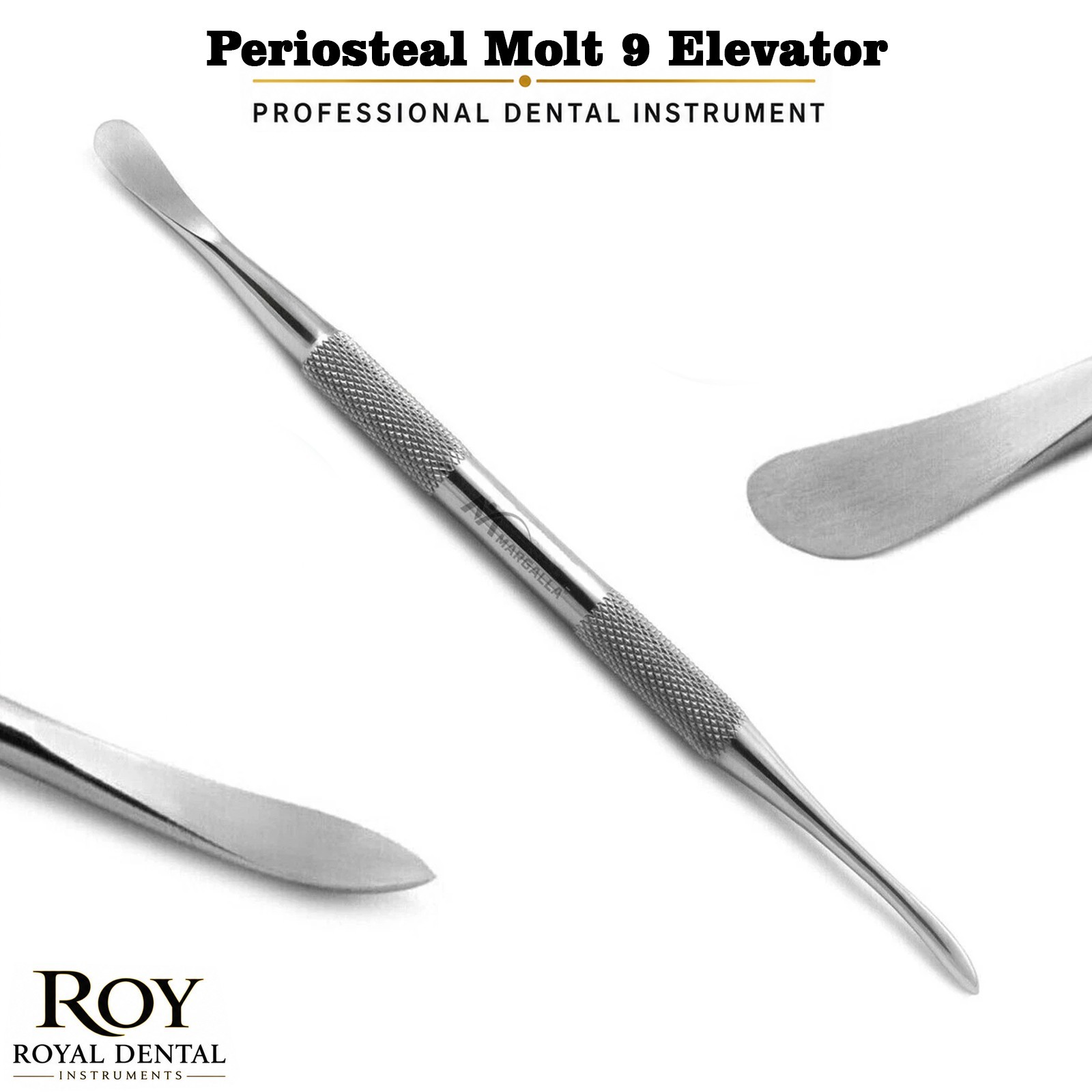 Periosteal Elevator Molt # 9 Dental Surgical Implant Instruments Stainless Steel