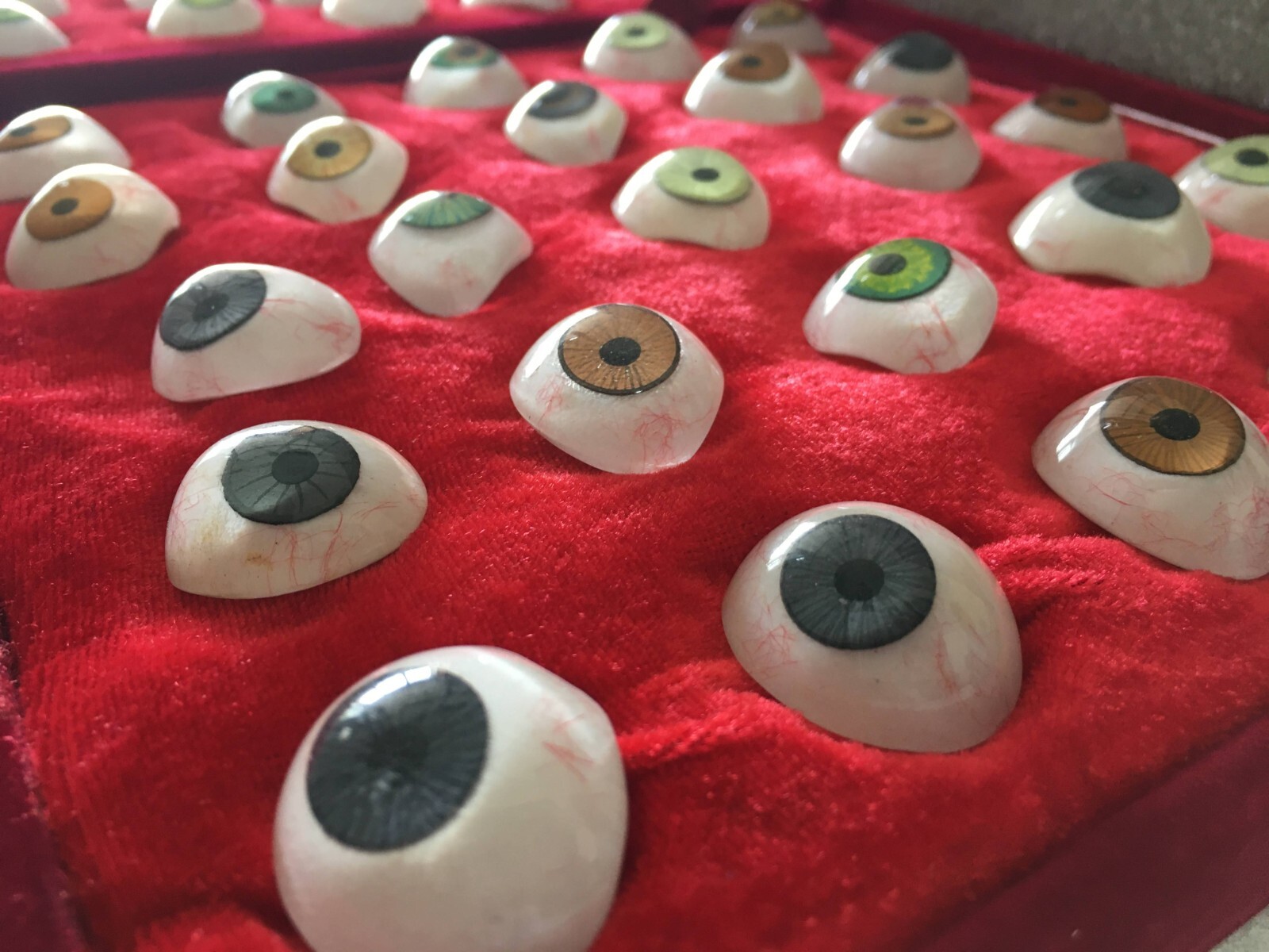 Prosthetic Eye For Human 25 Eye Soft Case Ocular Prosthesis NEW STOCK USA