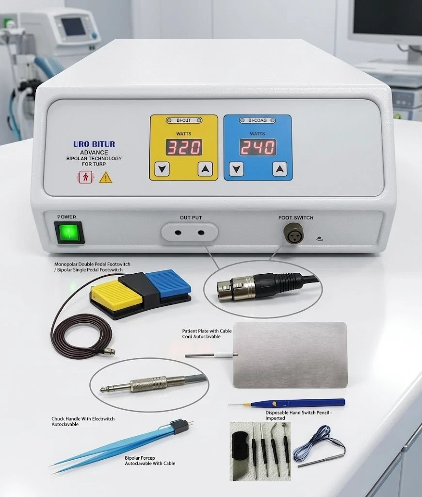 Newly Electro Generator Cautery URO BITUR Bipolar Advance Electro Cautery TURP