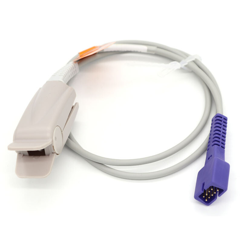 Compatible With DS100A Reusable SpO2 Sensor Adult Finger Clip- Free Shipping