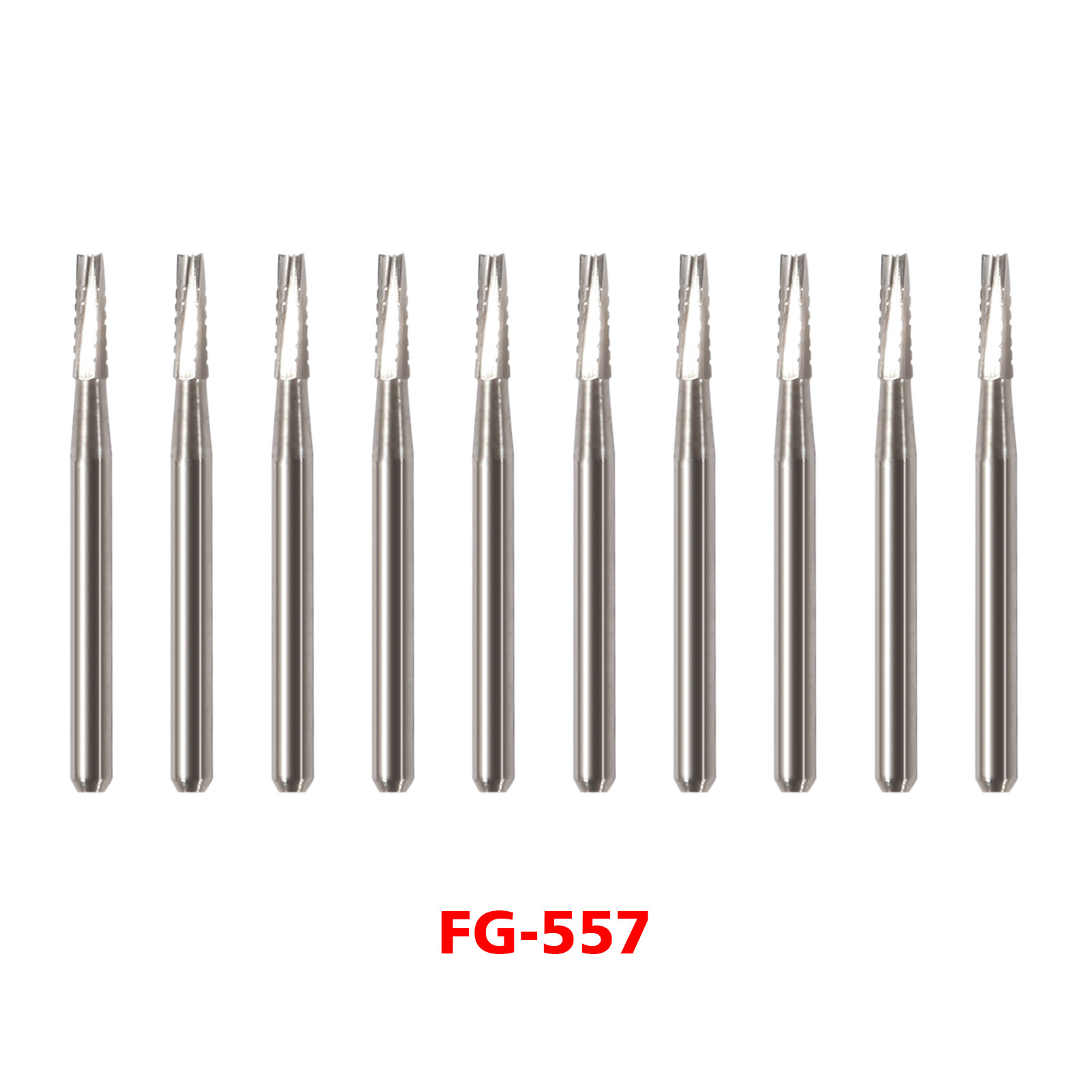 Dental Midwest FG #557 Clinic Length Cross Cut Carbide Burs 100pk