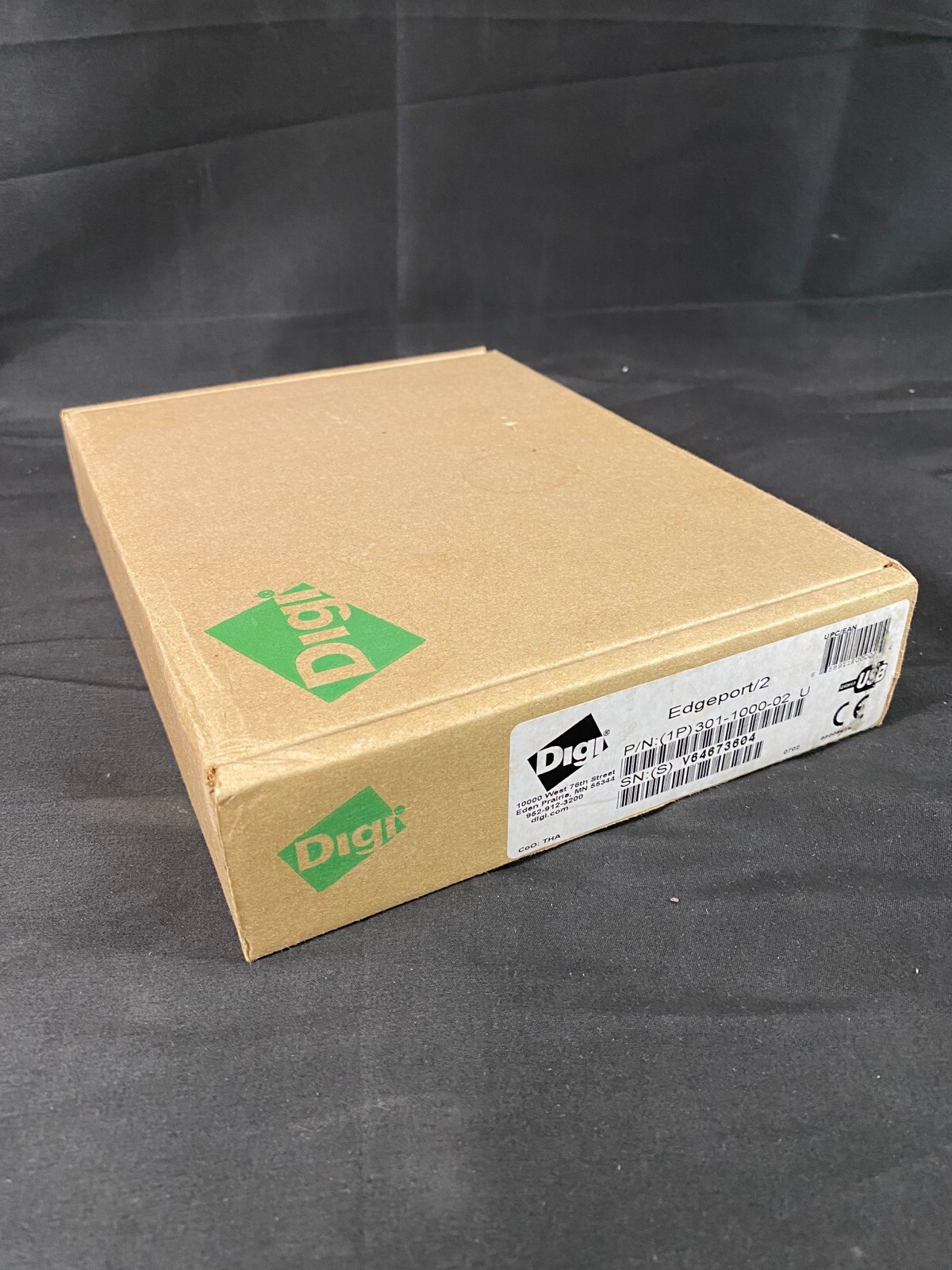 DIGI Edgeport/2 2-Port Serial Device Server USB To Serial 301-1000-02