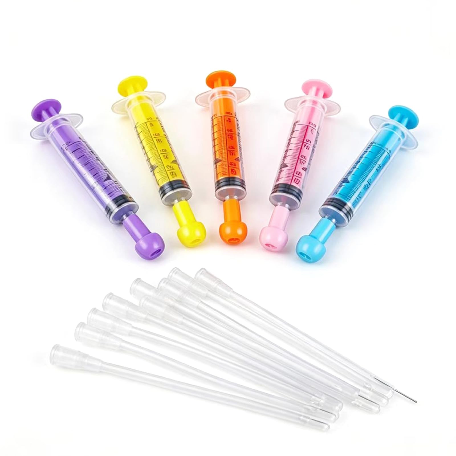 5 Sets Puppy Kitten Feeding Tube Kit Includes 10 pcs FR transparent Rubber Fe…