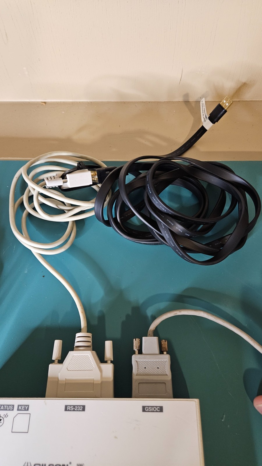 GILSON 506C System Interface Module with GSIOC and RS-232 Cable to USB