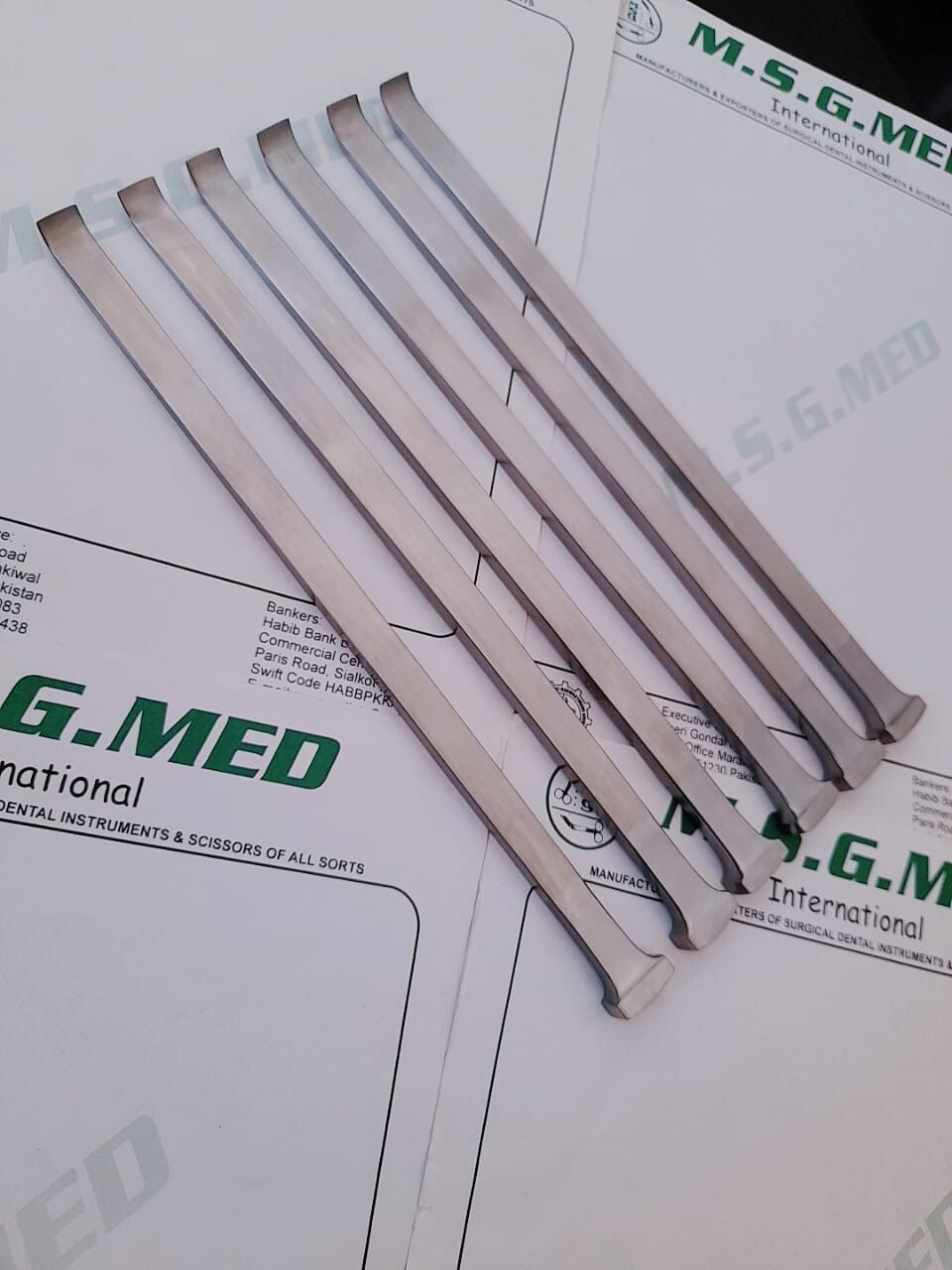 Professional Quality Surgical Orthopedic Osteotome Curved Best Offer 5PCS Set
