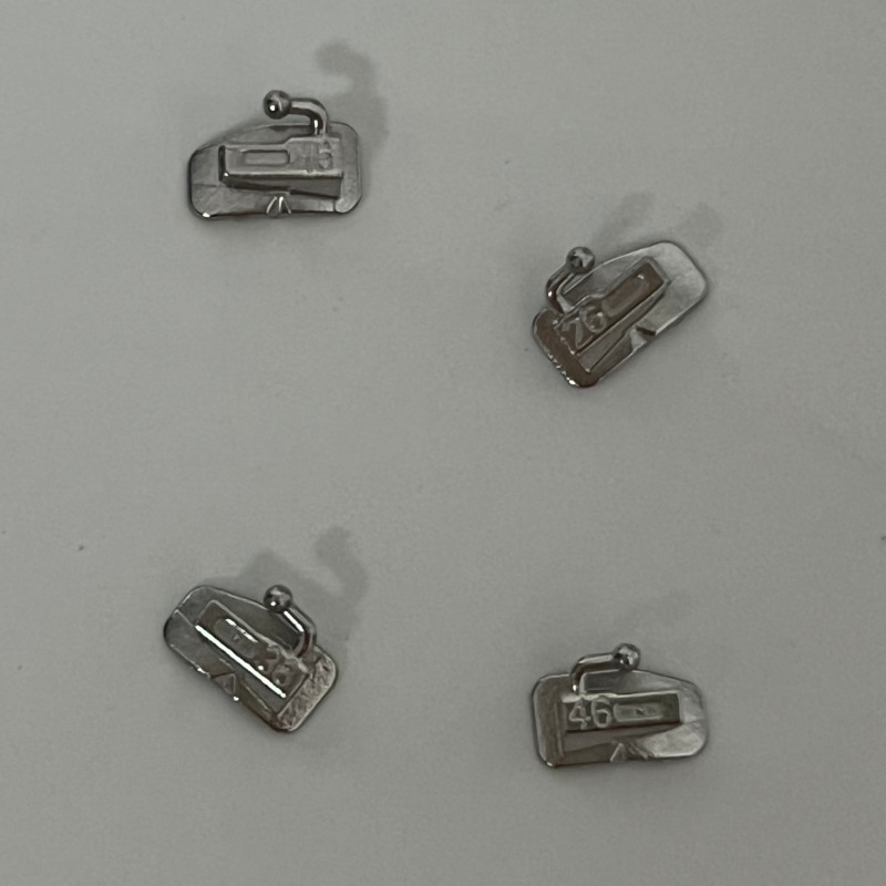 20Sets Dental Orthodontic Bondable Buccal Tubes 1st MBT .022 Molar Tubes U1L1