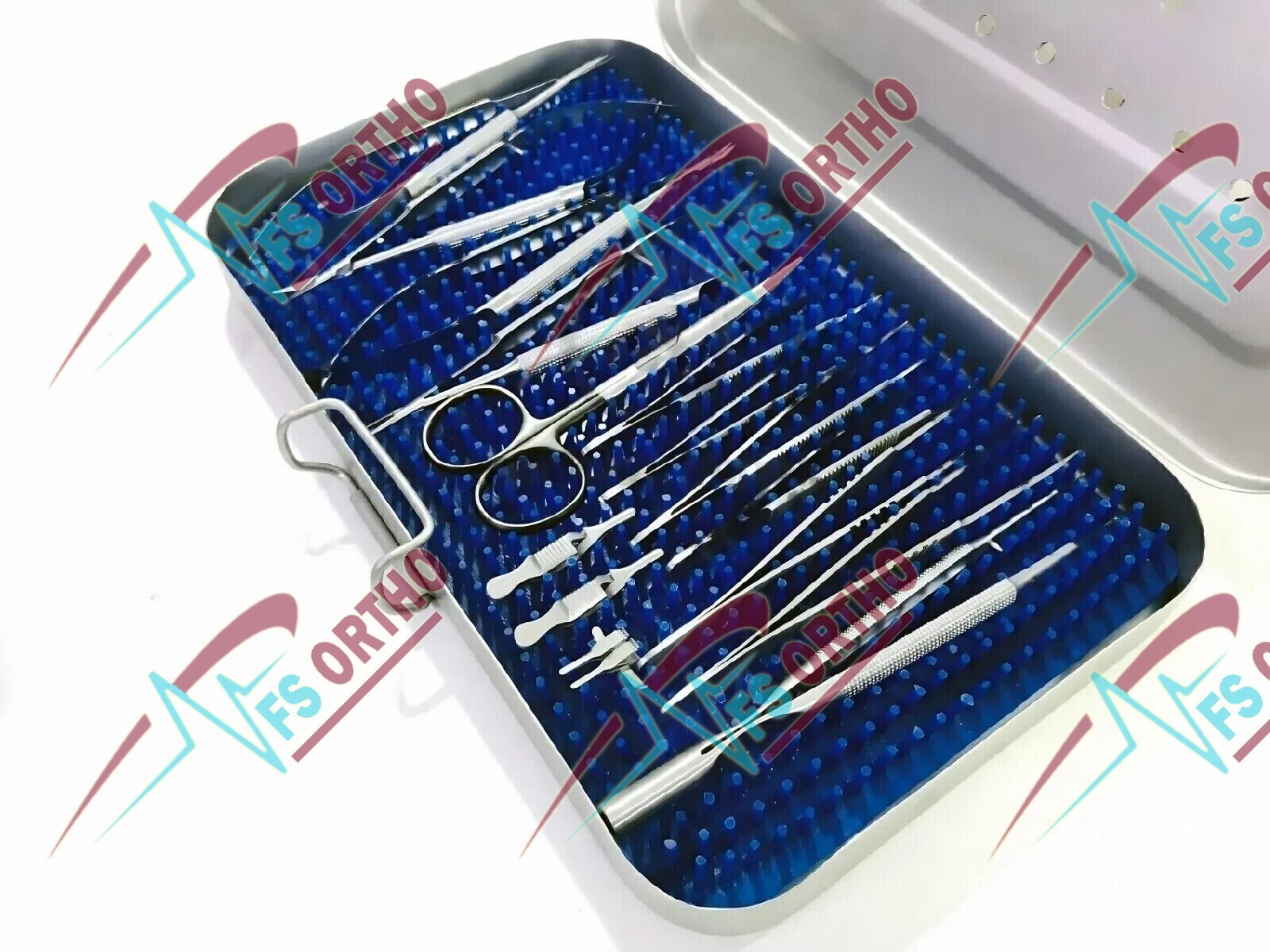 Hand Surgery Basic Set of Micro Surgical Instruments Medical Stainless steel