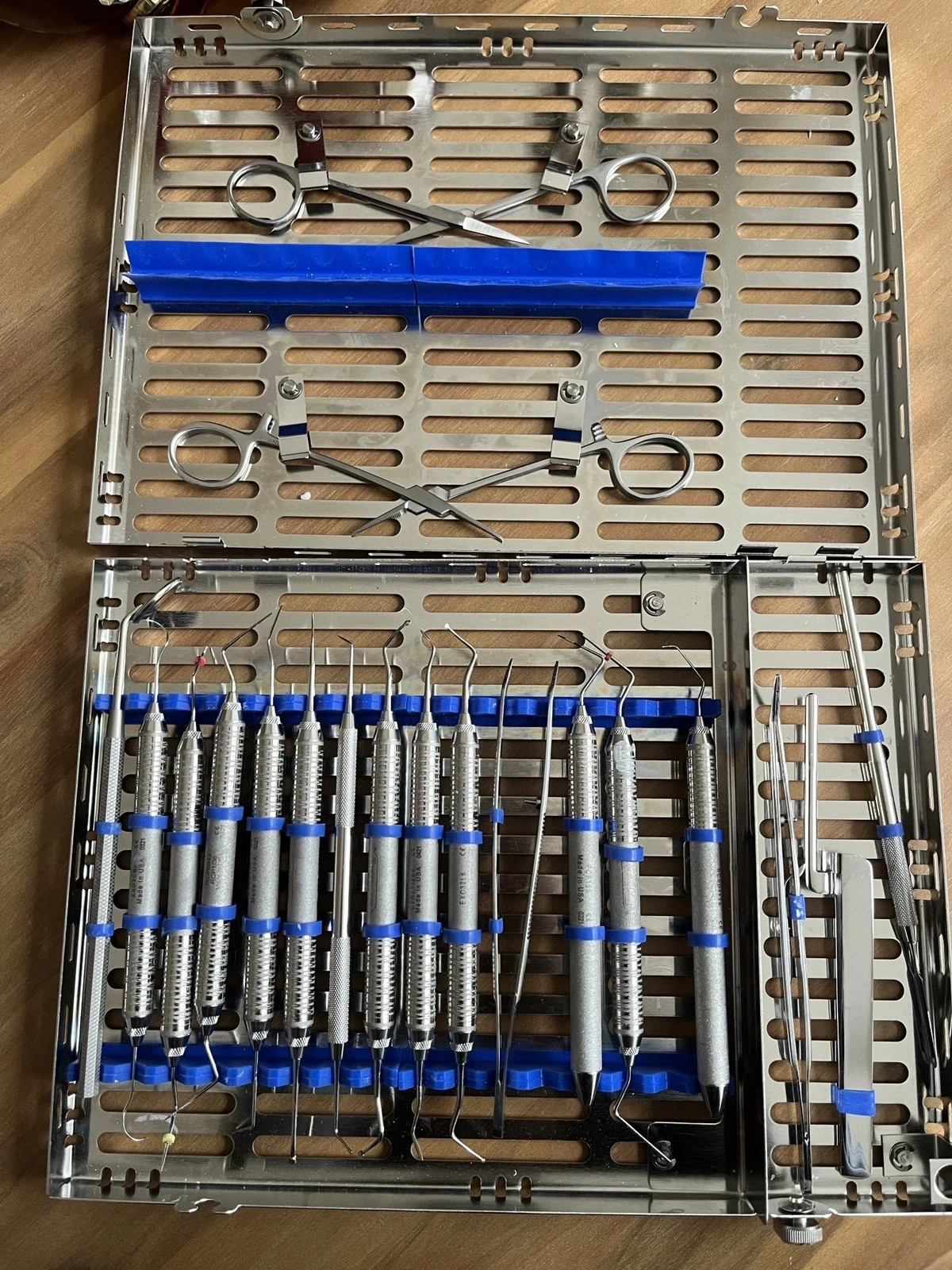 Hu-Friedy Dental Endodontic Instruments w/ Sterilization Cassette
