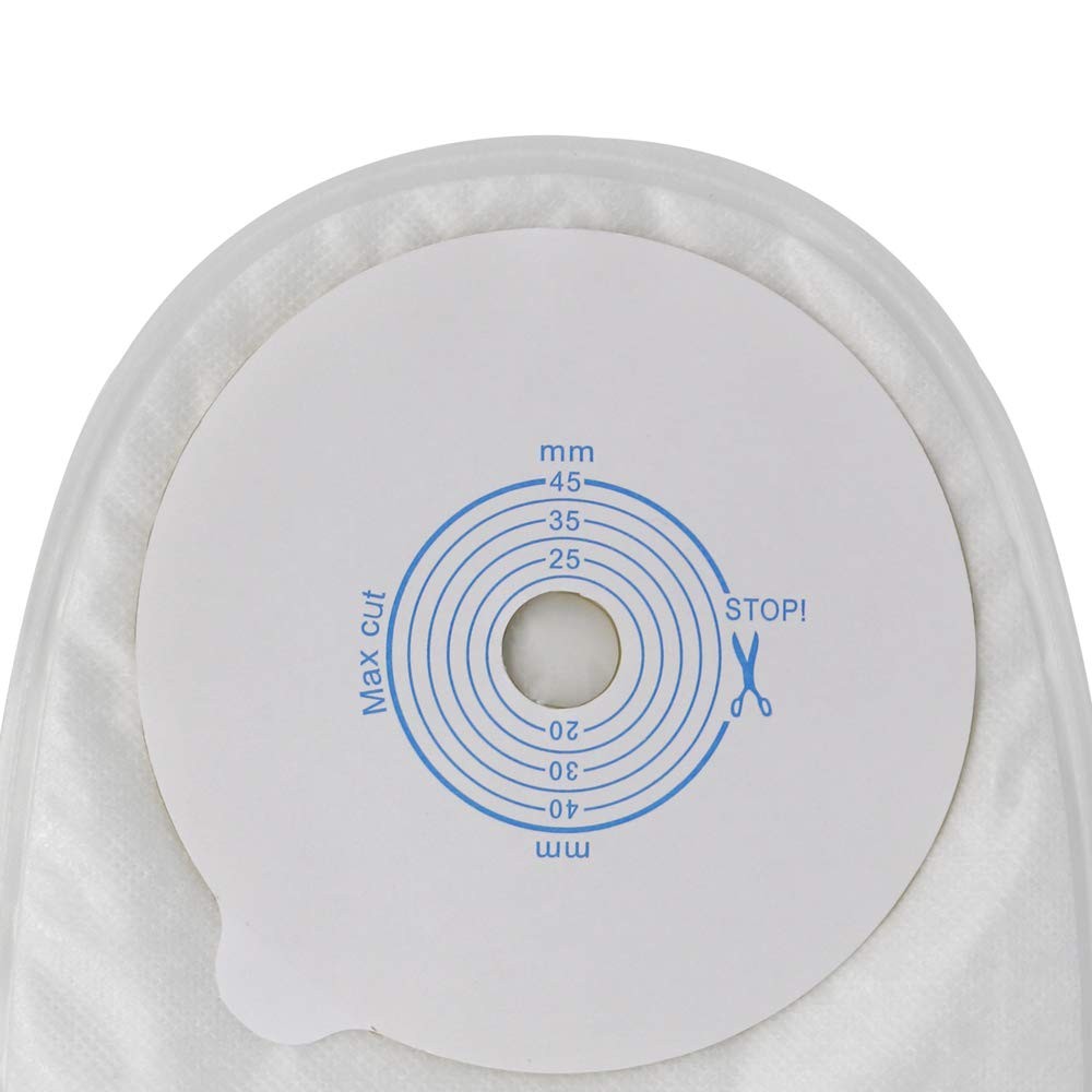 YEYSXSY Urostomy Supplies Medicals Drainable 10 Count (Pack of 1), White