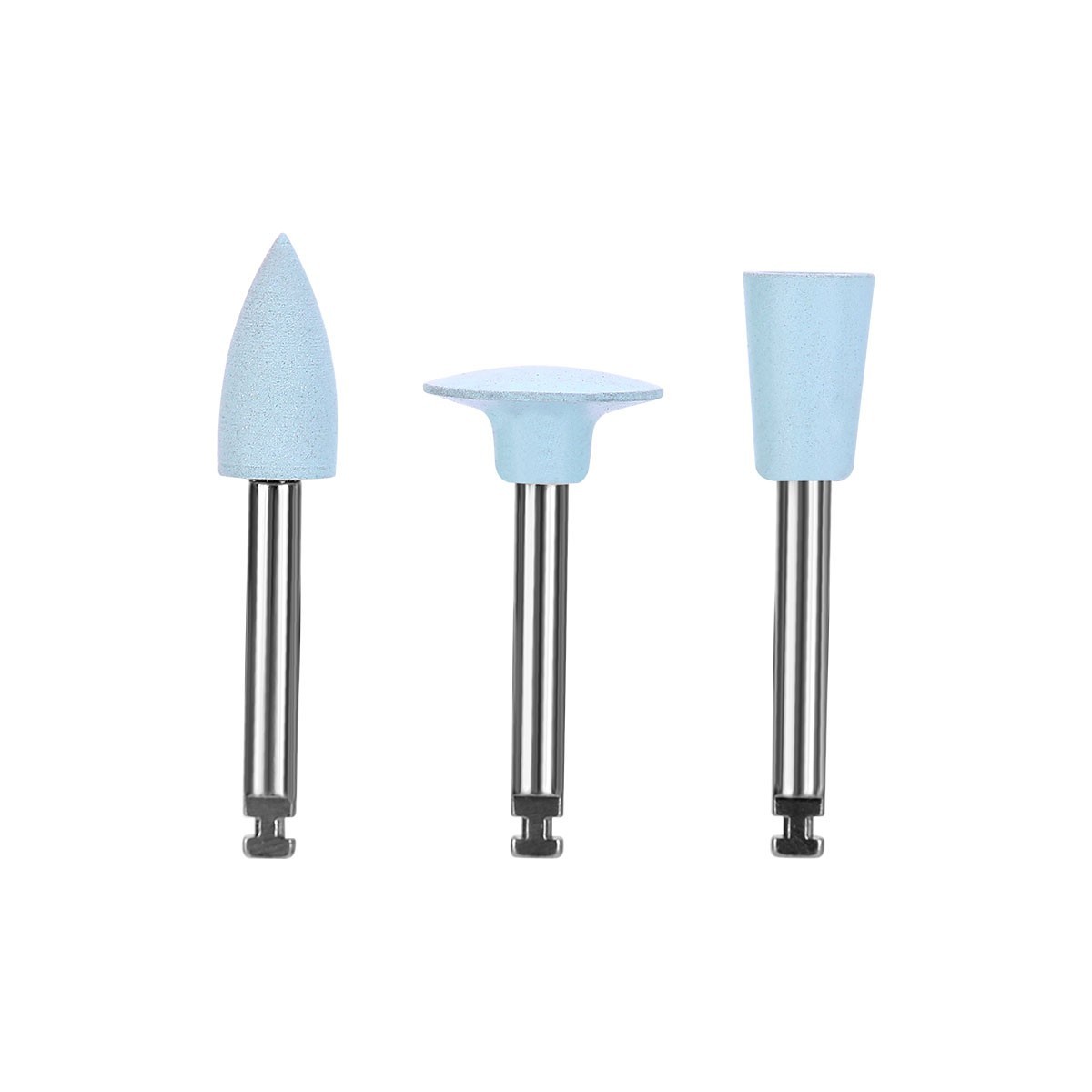 Dental Diamond Burs Cups Composite Polishing Kit RA 0309 For Low Speed Handpiece