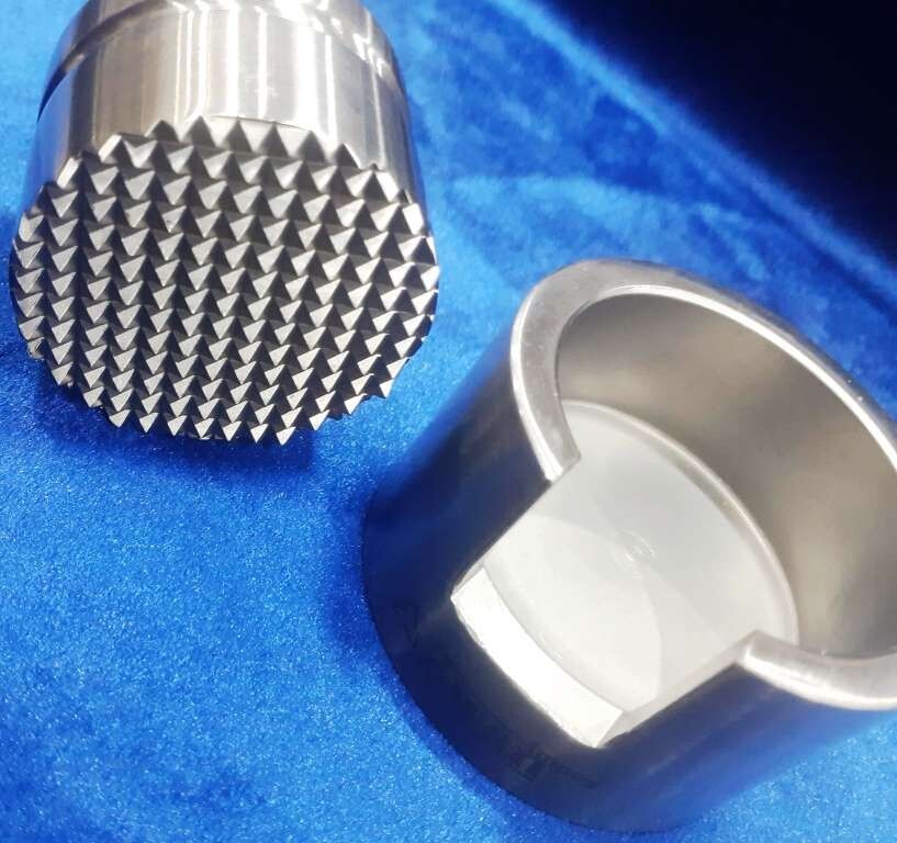 2P Large Grade Bone Crusher Mill 40MM Oral Maxillofacial Dental Implant Grafting