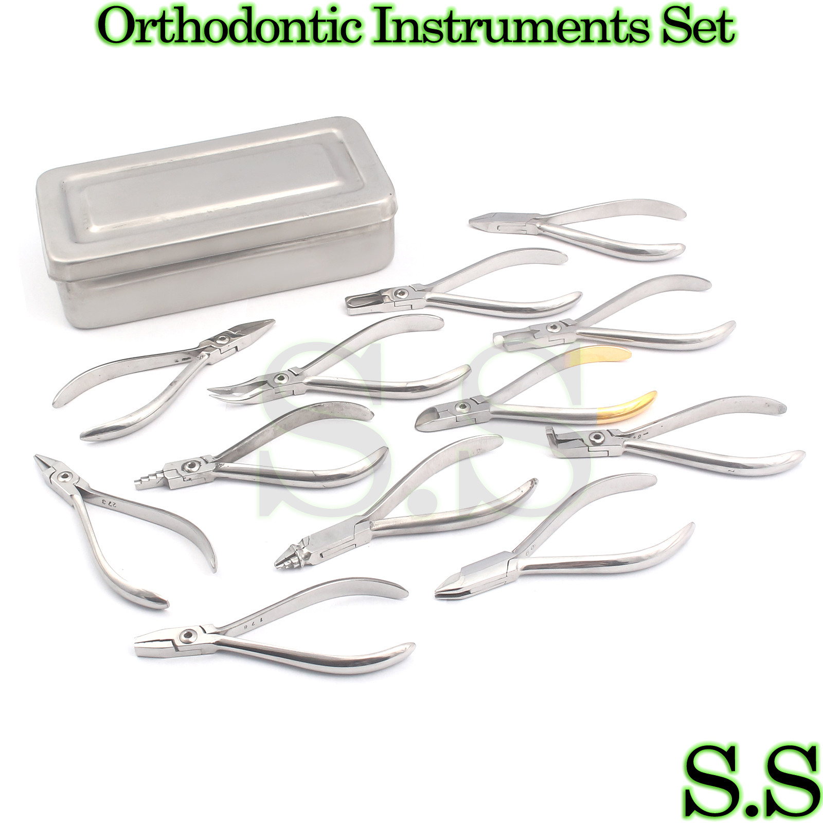 Orthodontic Instruments Set of 13 Pieces DN-397