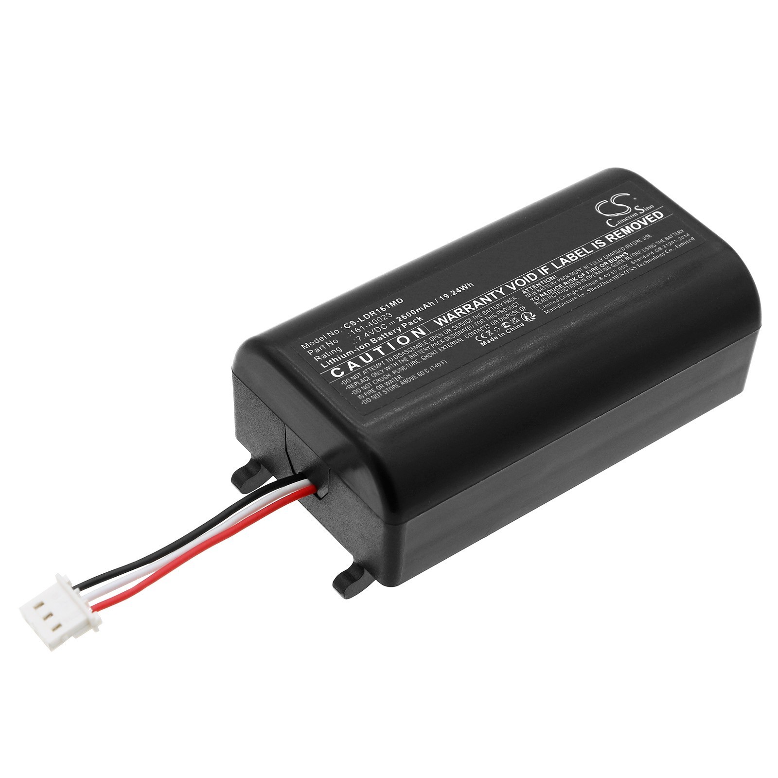 Li-Ion BATTERIE 7.4V 2600mAh Type 161-40023 For Laerdal Resusci Baby QCPR