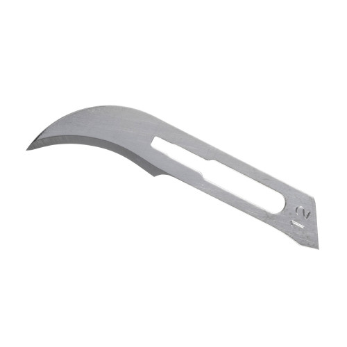 Myco 001T-12 Glassvan Carbon Steel Surgical Scalpel Blades #12 Sterile 100/Pk