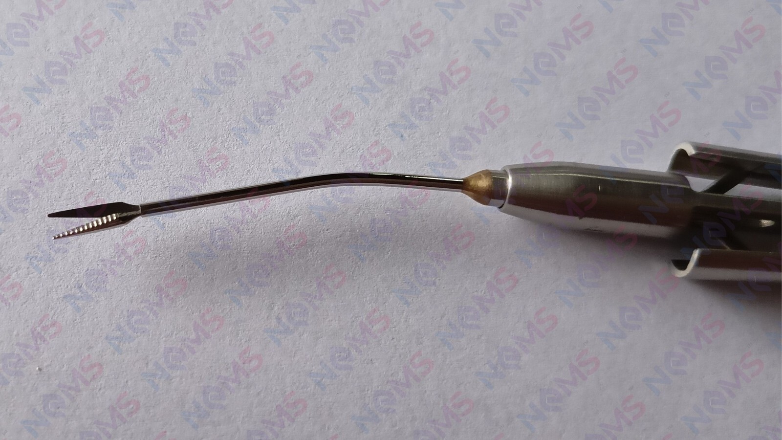 Osher Snyder IOL Scissors 18G SS 1.2mm Angled Shaft Serrated Lower Blade Inst