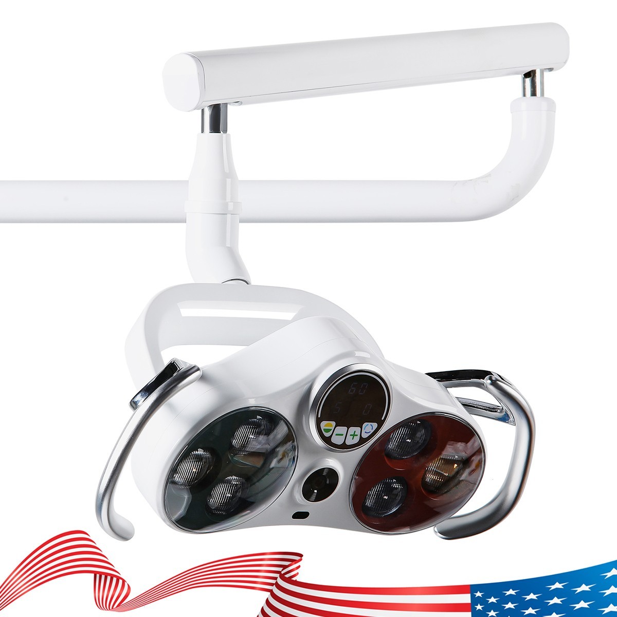 Dental LED Operation Light Sensor Lamp w/ Camera & Monitor for Dental Chair Unit