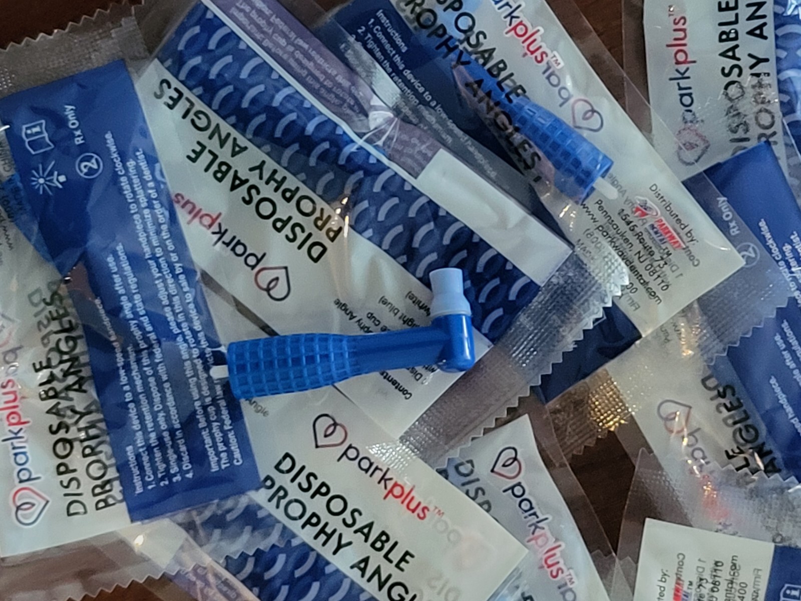 Dental Disposable Prophy Angle 500ct Soft or Firm Cup Latex-Free Premium Quality