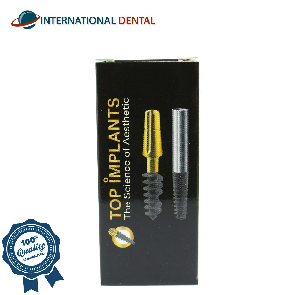 Titanium Dental Compressive Monoblock Fixture Immediate Loading Dentistry