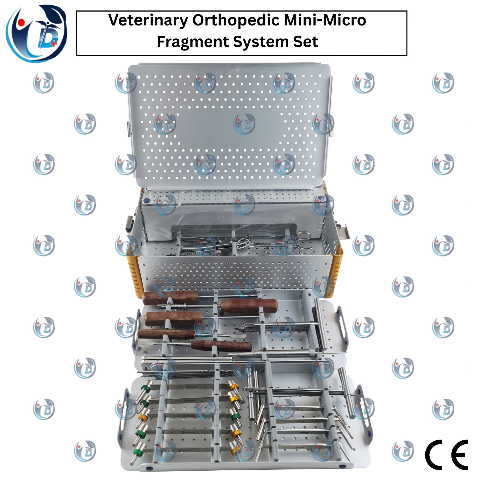 Veterinary Orthopedic Mini Micro Fragment System Set/kit 1.5/2.0/ 2.7/3.5/4.0mm