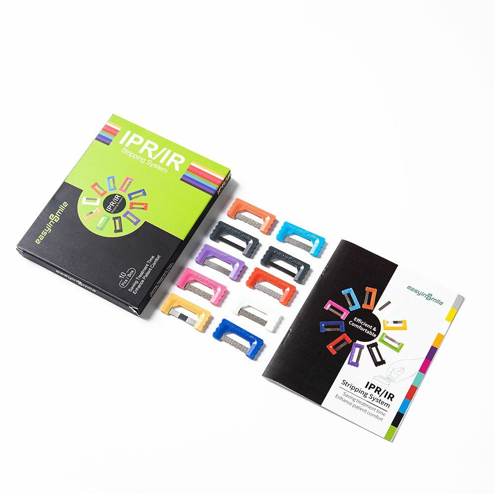 1 Pack Orthodontic IPR Kits Reduction Strip Dental Interproximal Enamel Strips