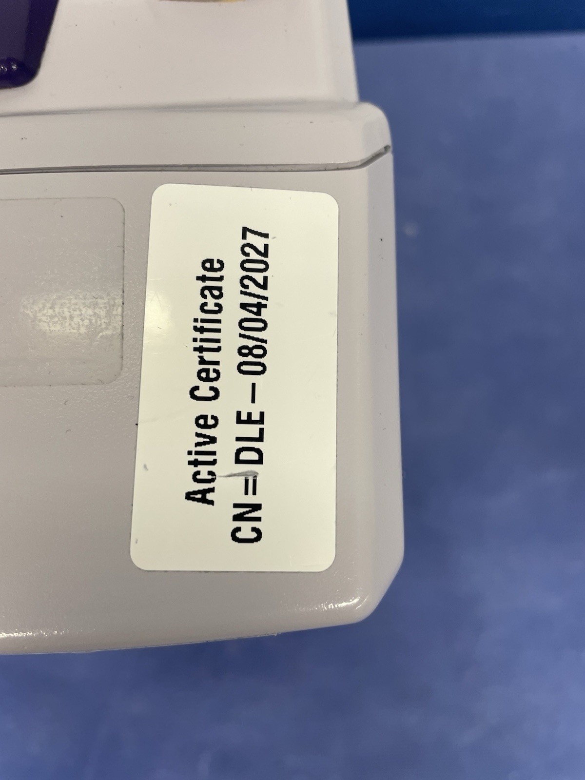 ICU Medical Plum 360 Infusion IV Pump W/Pole and clamp CERT till 8/27