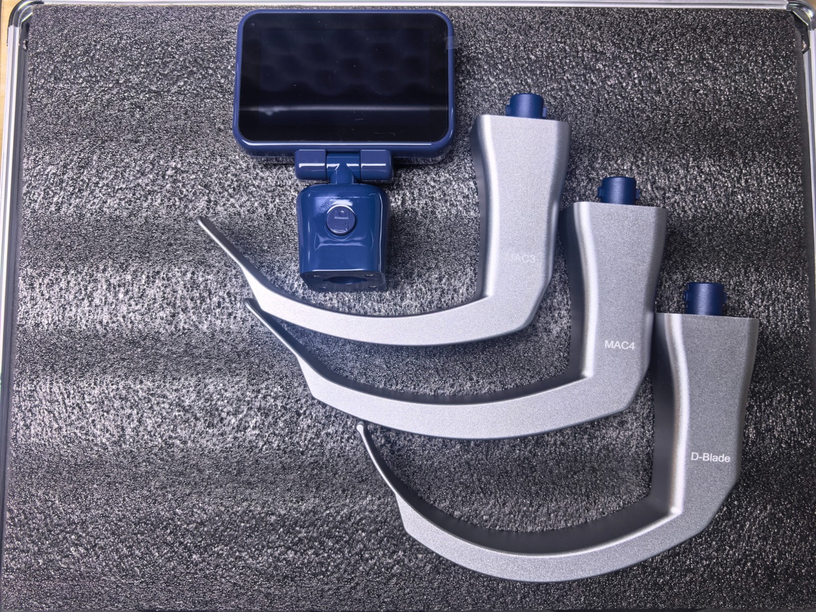 3.5 inch HD Touch Screen Digital Video Laryngoscope with 3 Reusable Blade