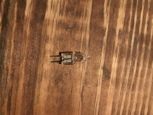 Microscope Bulb Miniature Incandescent, T2-3/4, 2-Pin (G4), Lumens 528, Watts 25