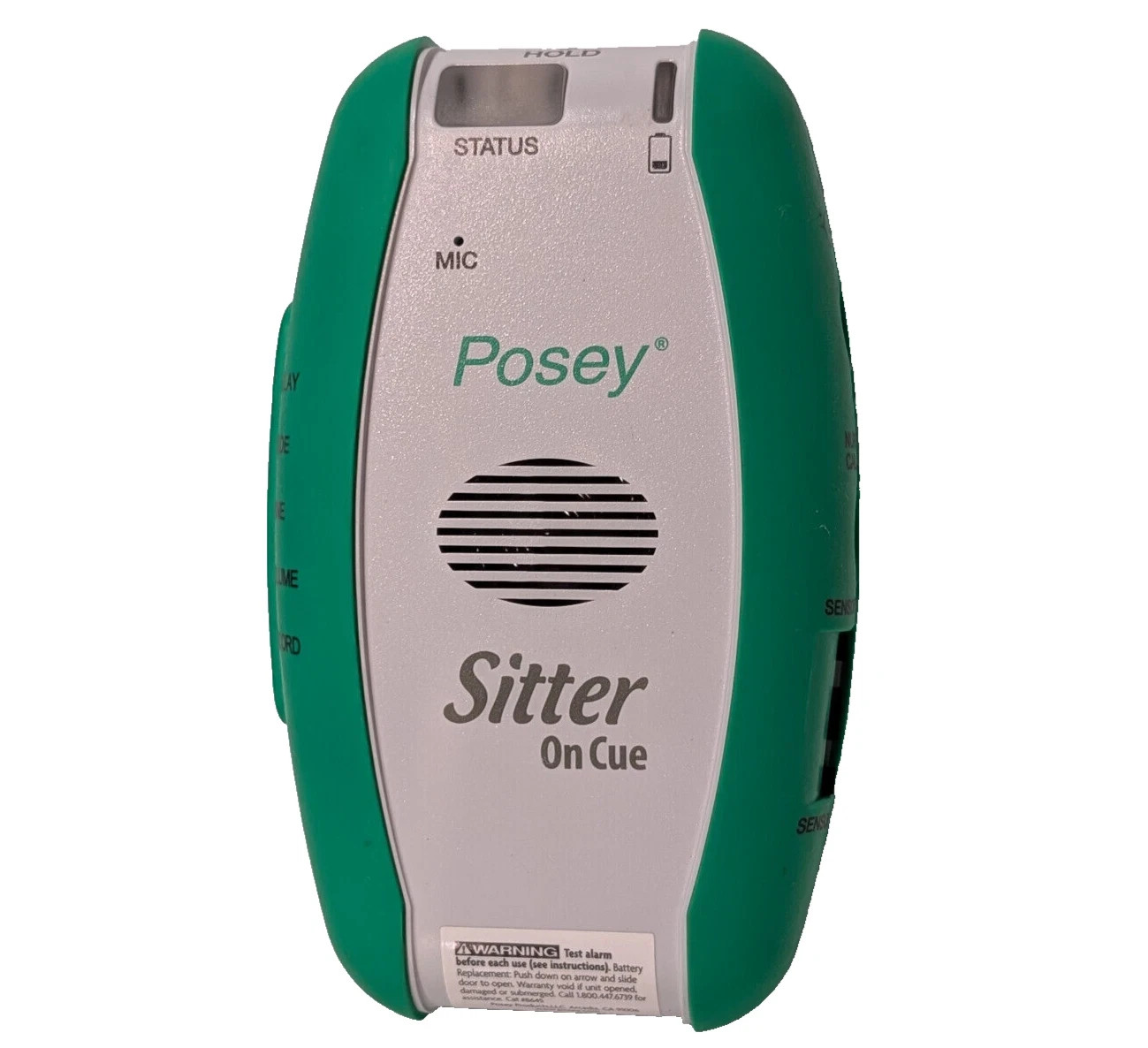 Posey 8645 Sitter On Cue Patient Alarm Brand New