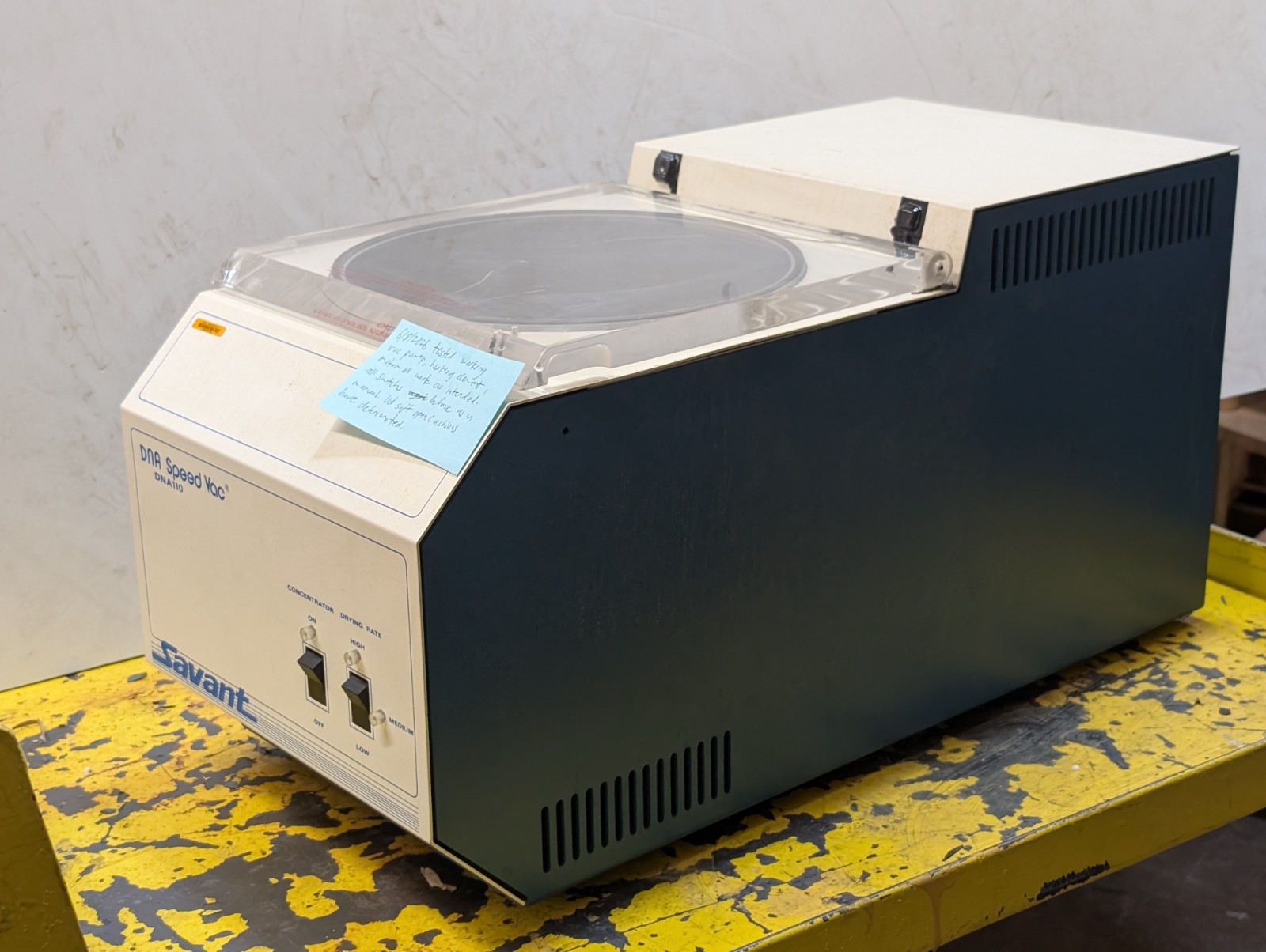 Savant Instruments, Inc. DNA110-120 DNA 110 Speed-Vac Concentrator, 120V, 60Hz