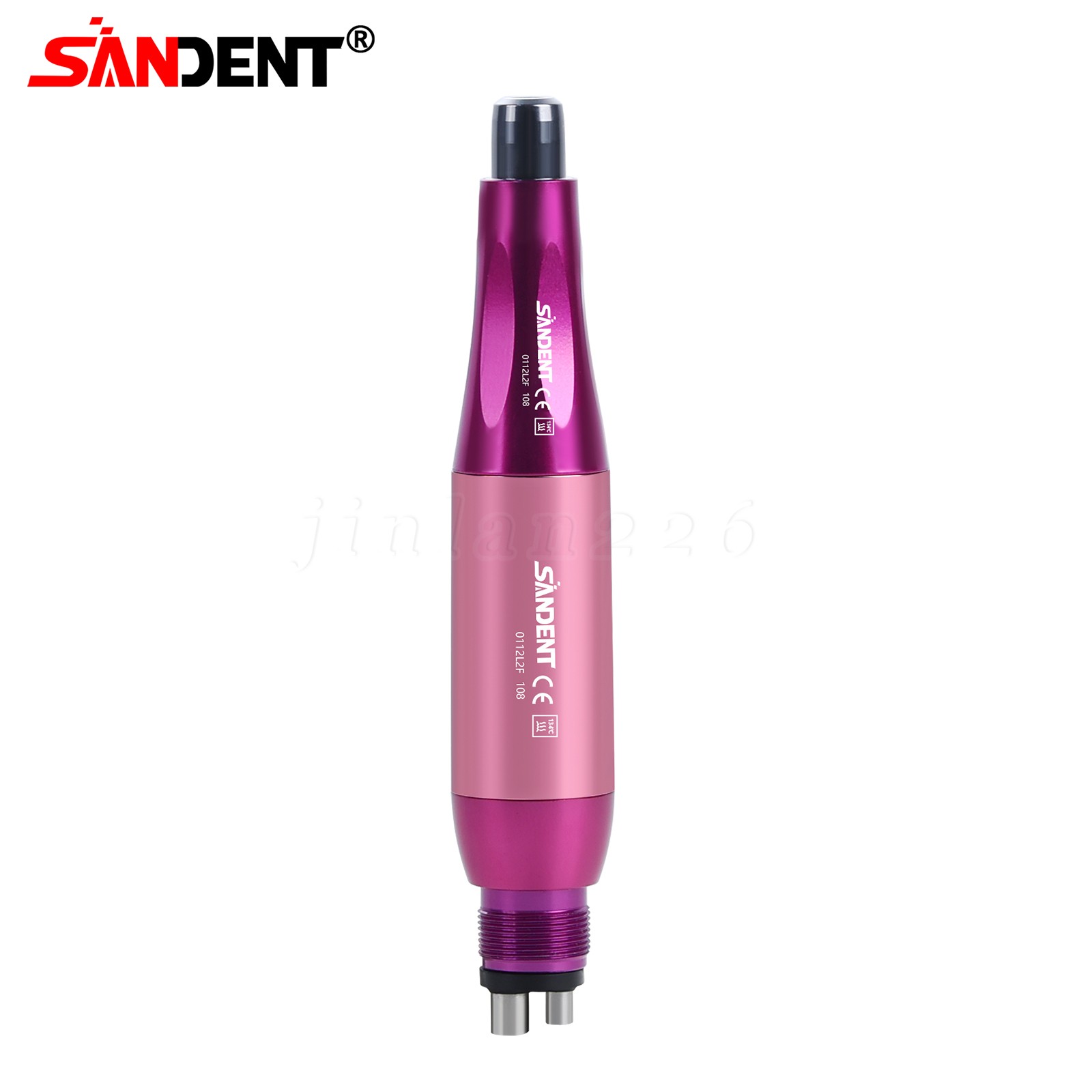 Dental Hygiene Prophy Handpiece Straight Nosecone 1:1 4:1 Low Speed Air Motor 4H