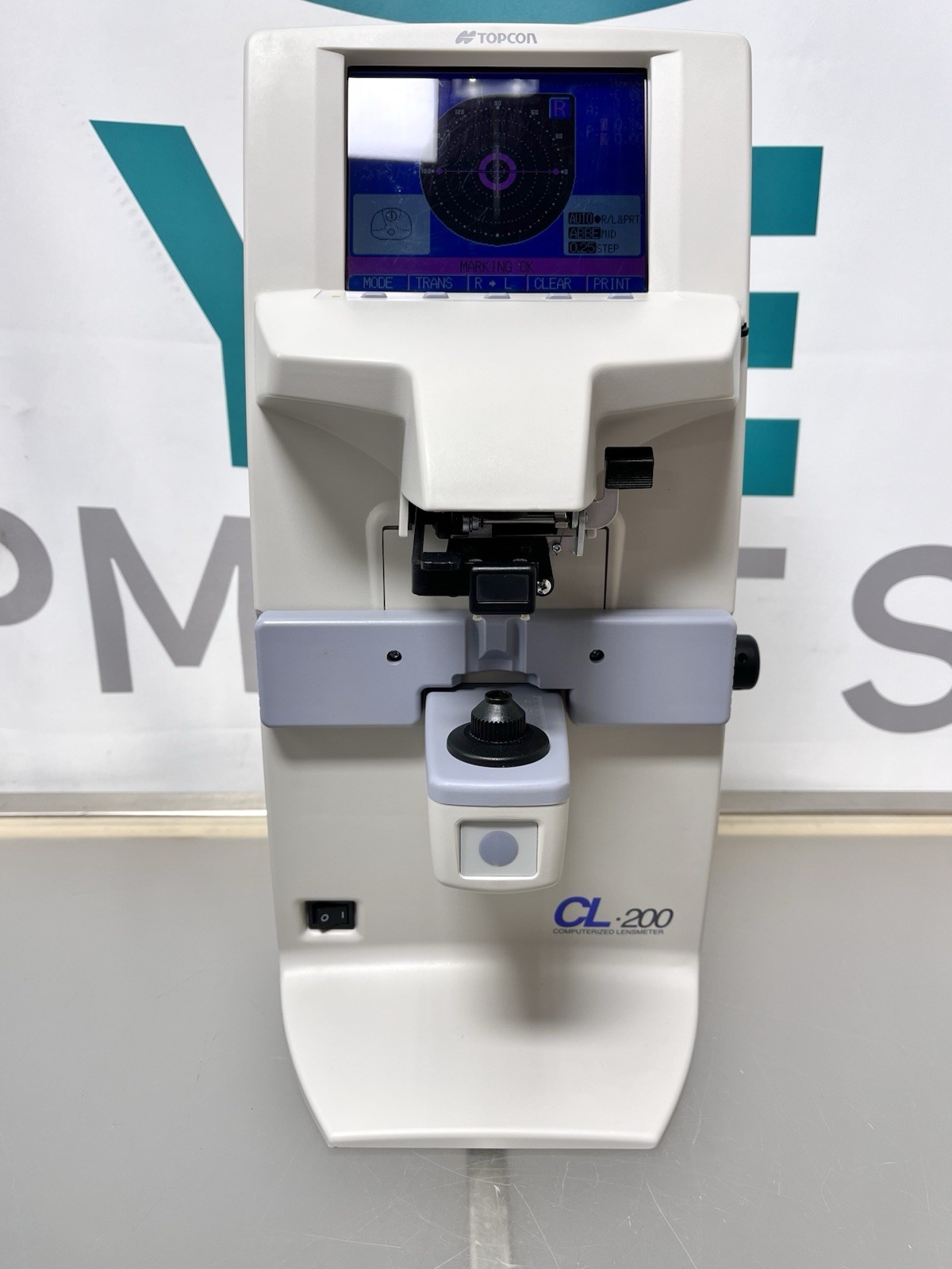 Topcon CL-200 Auto Lensmeter with Built-in Printer