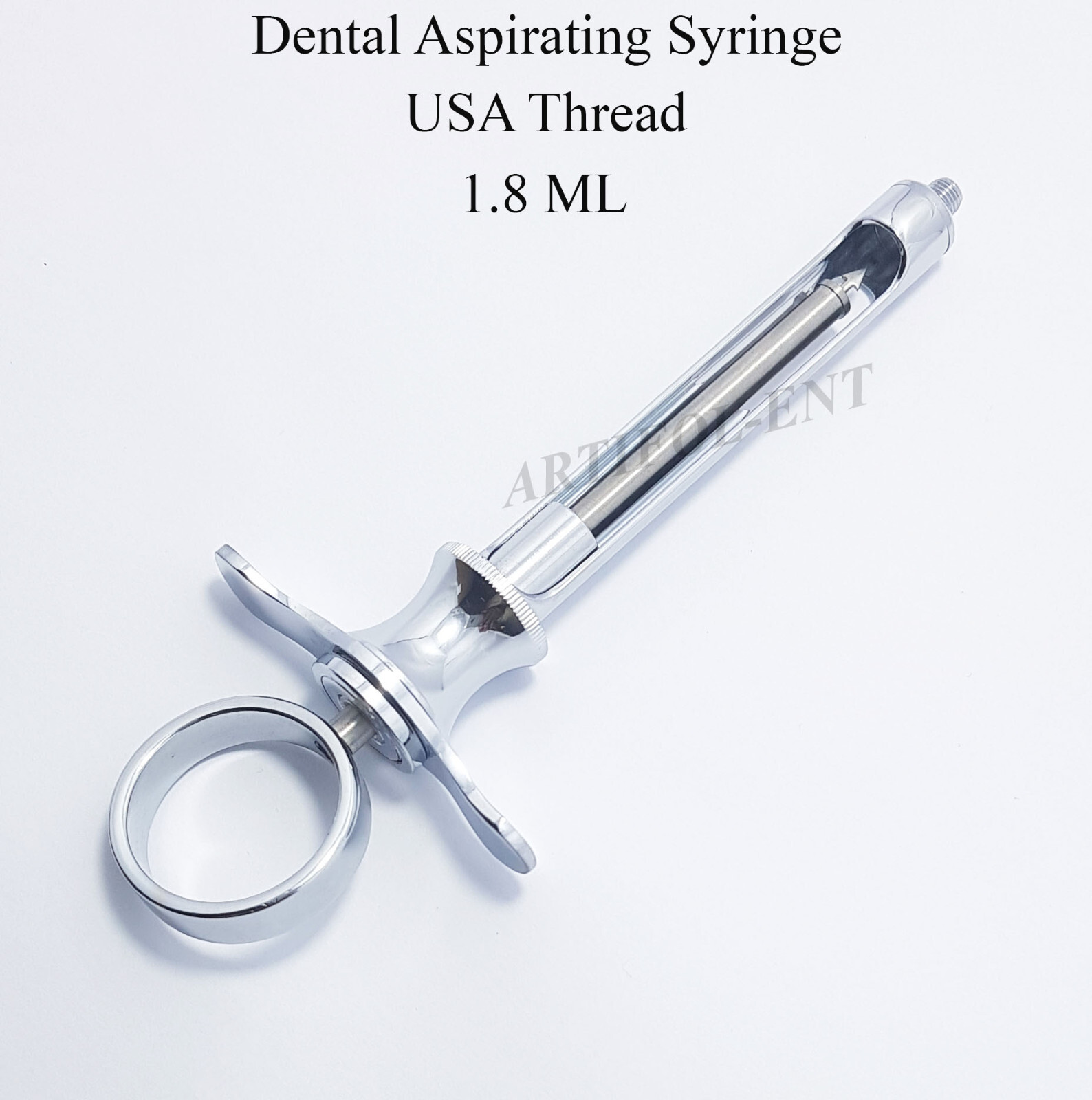Dental Anesthetic Syringe Self-Aspirating 1.8 ML/CC Premium Grade Material