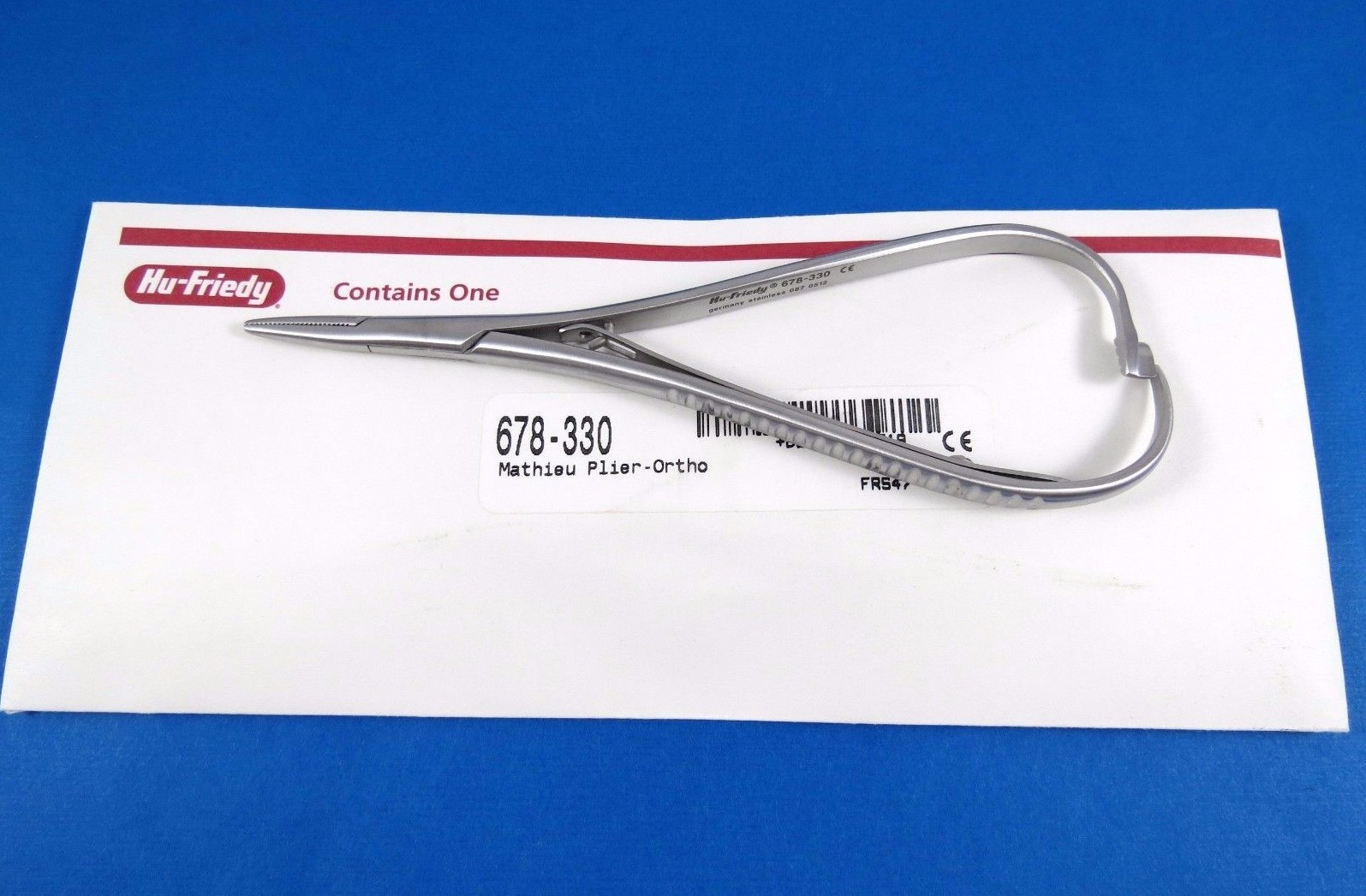 Mathieu Narrow Tip Orthodontic Plier 678-330 HU FRIEDY