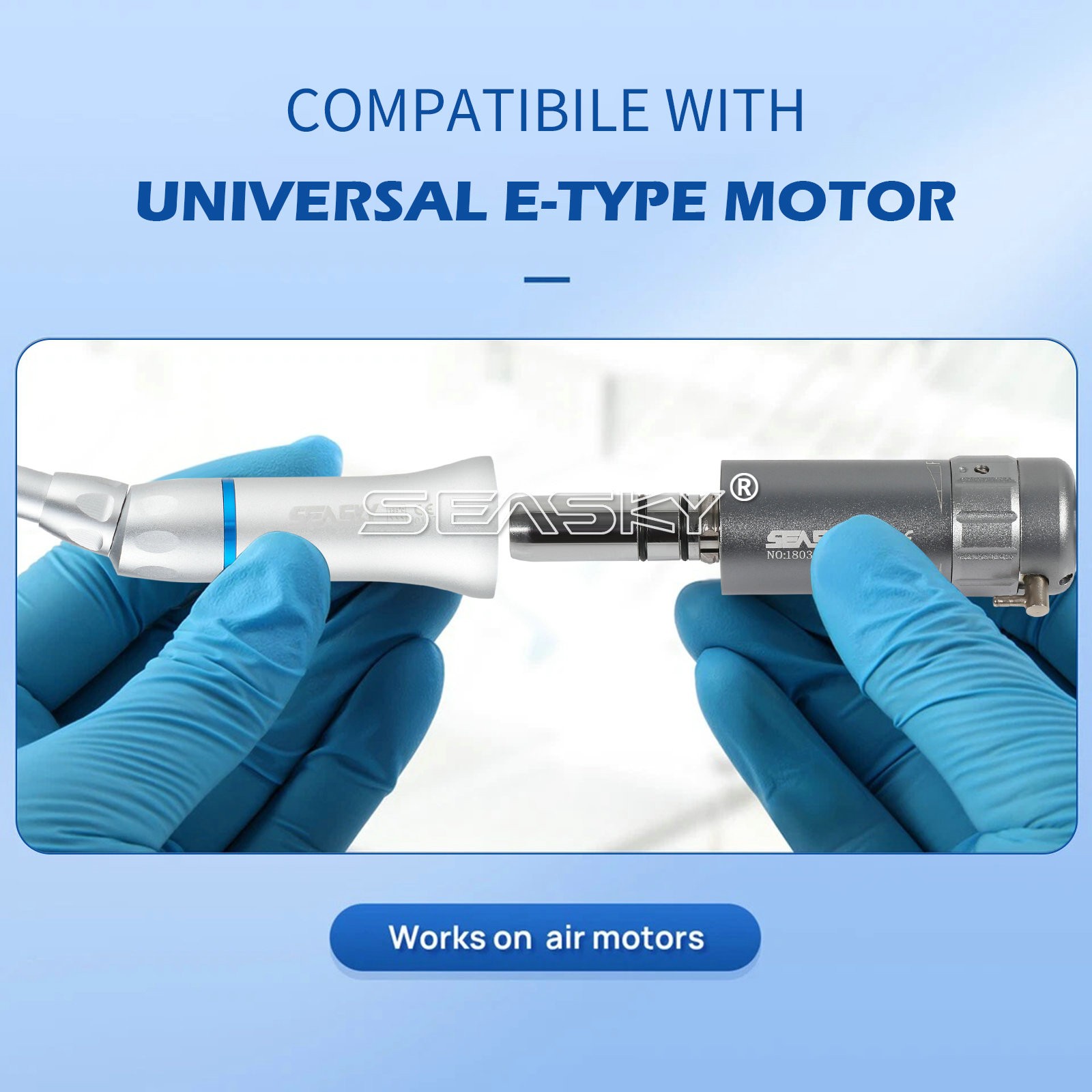 Dental Low Slow Speed Contra Angle Handpiece Fit FG 1.6mm Burs E-type
