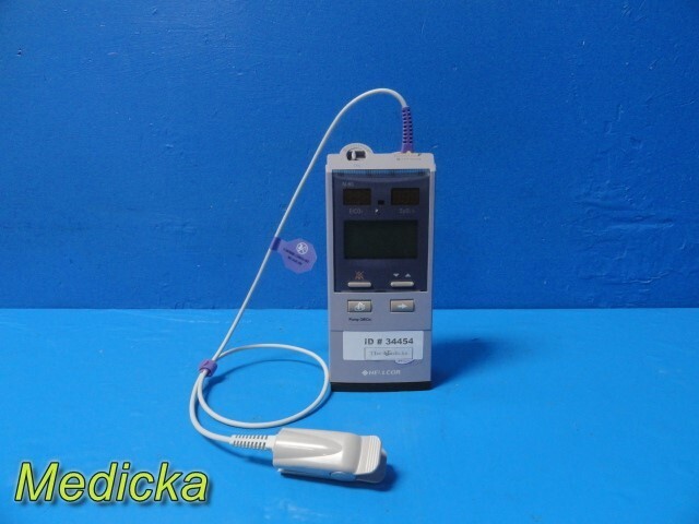 Nellcor Puritan Bennet N-85 Handheld Microcap Capnograph / Pulseoximeter~ 34454