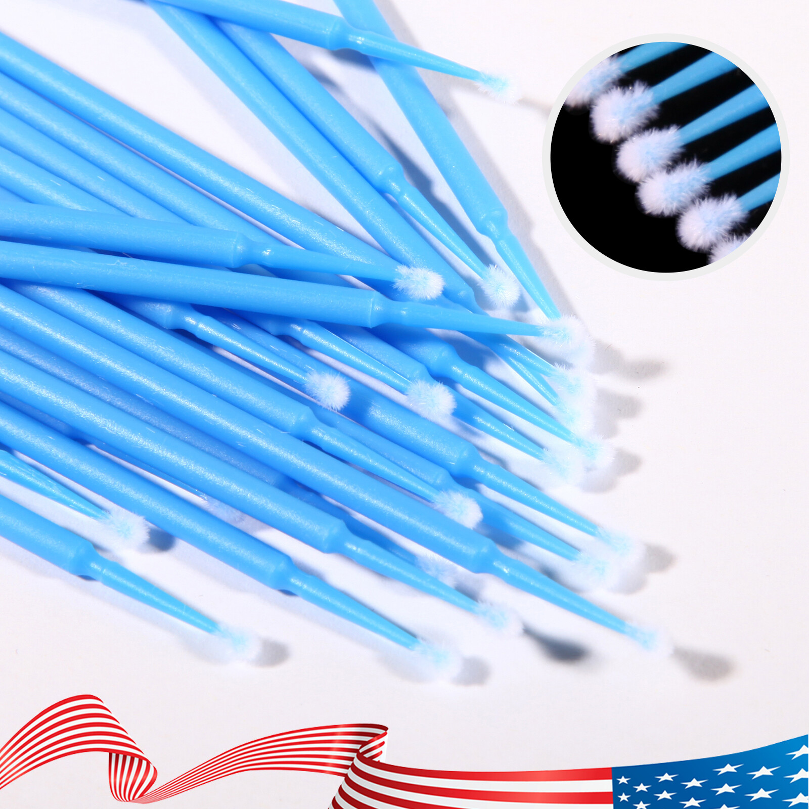100-1000 Microbrush Micro Brush Applicator Tips (Regular Fine Super Fine) Dental