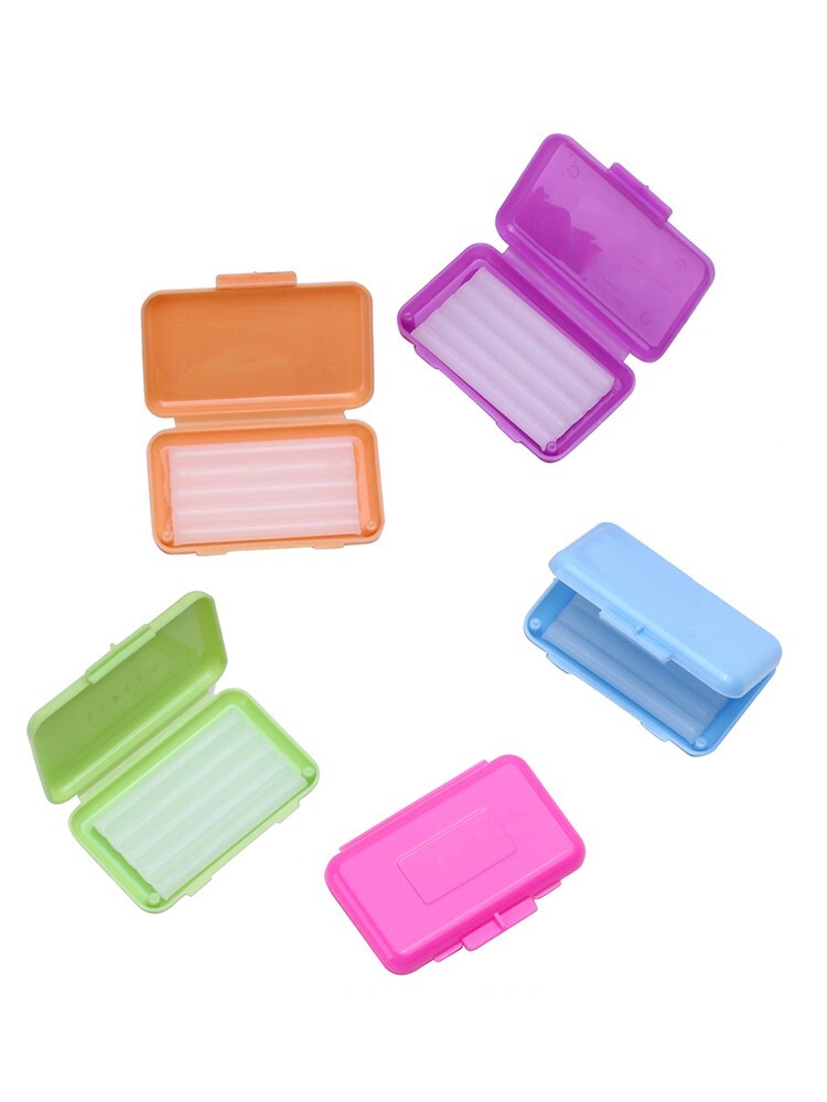 100 Packs Dental Orthodontics Ortho Wax 10 Fruit Scent Braces Gum Irritation