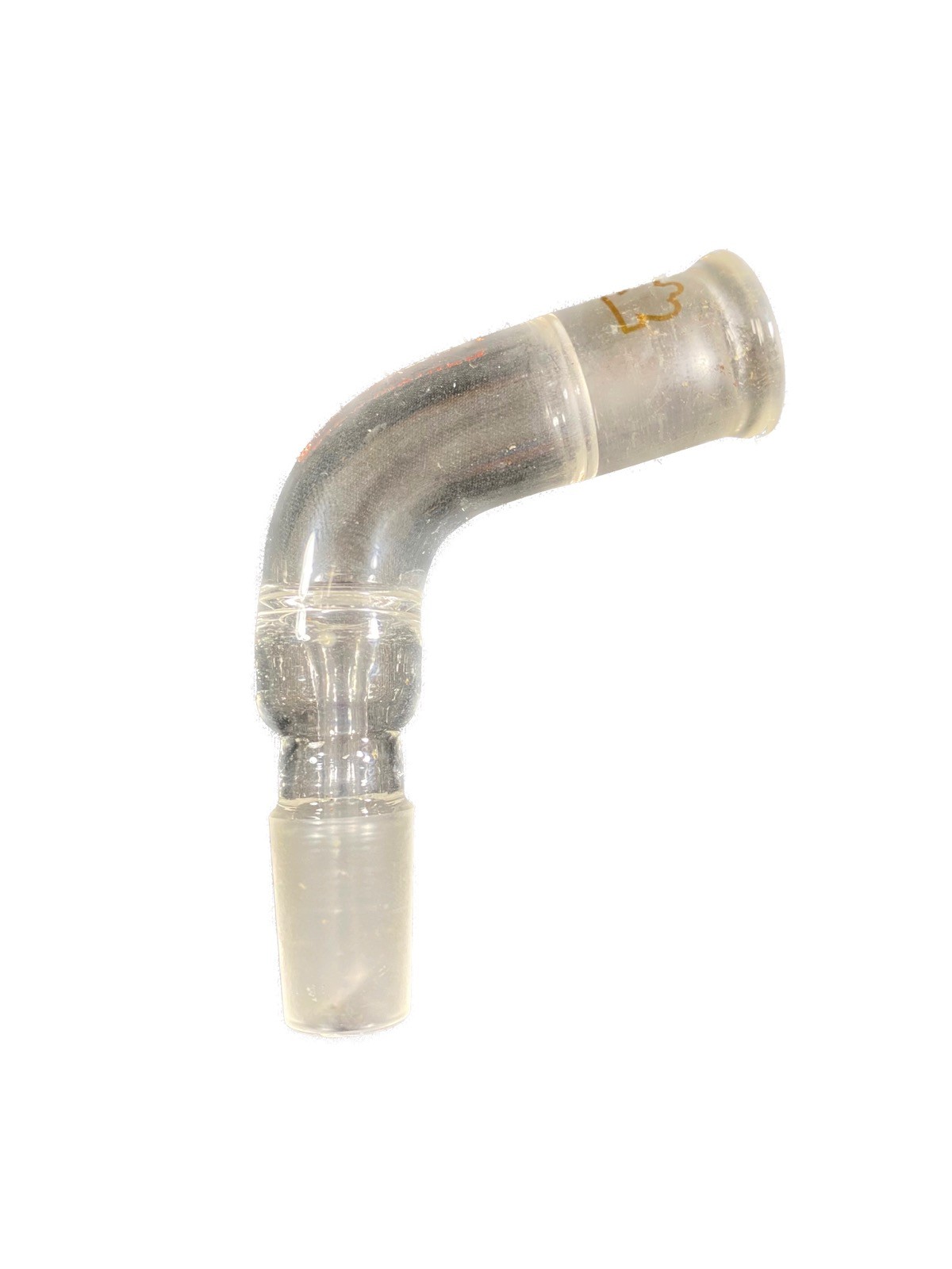 KIMBLE KONTES Glass 14/20 Joint 105° Bent Distillation Adapter 273200-0000