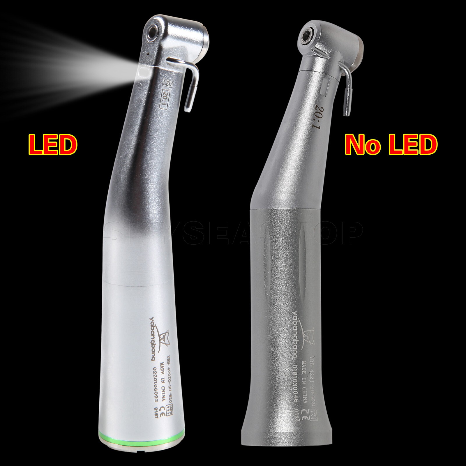 NSK Style SG20 Dental Implant Handpiece Surgical 20:1 Contra angle LED/Non LED