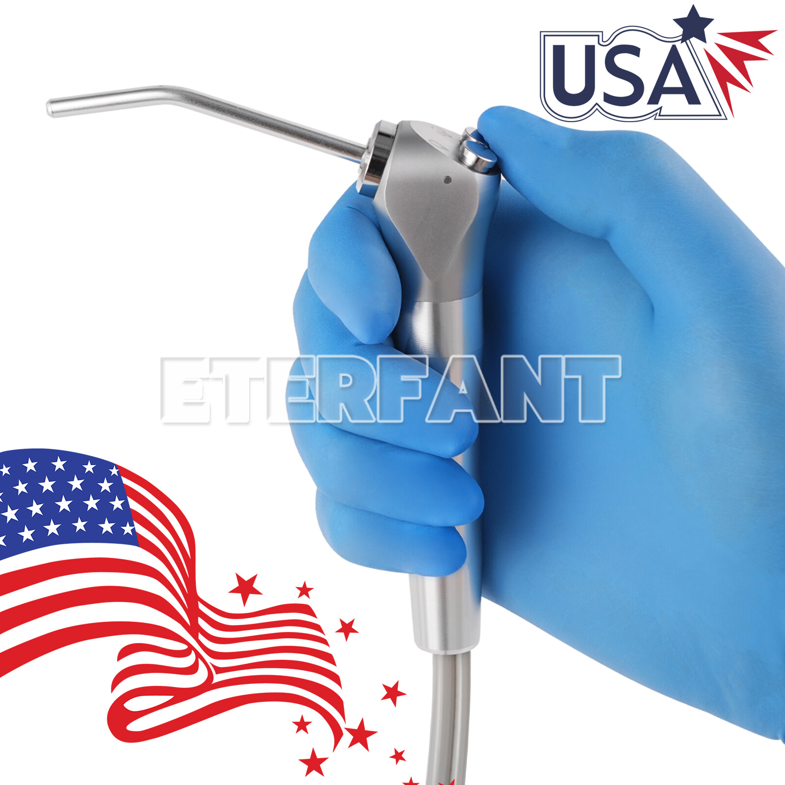 Wall Hanging Dental Turbine Unit 4 Hole with Weak Suction Work Air Compressor
