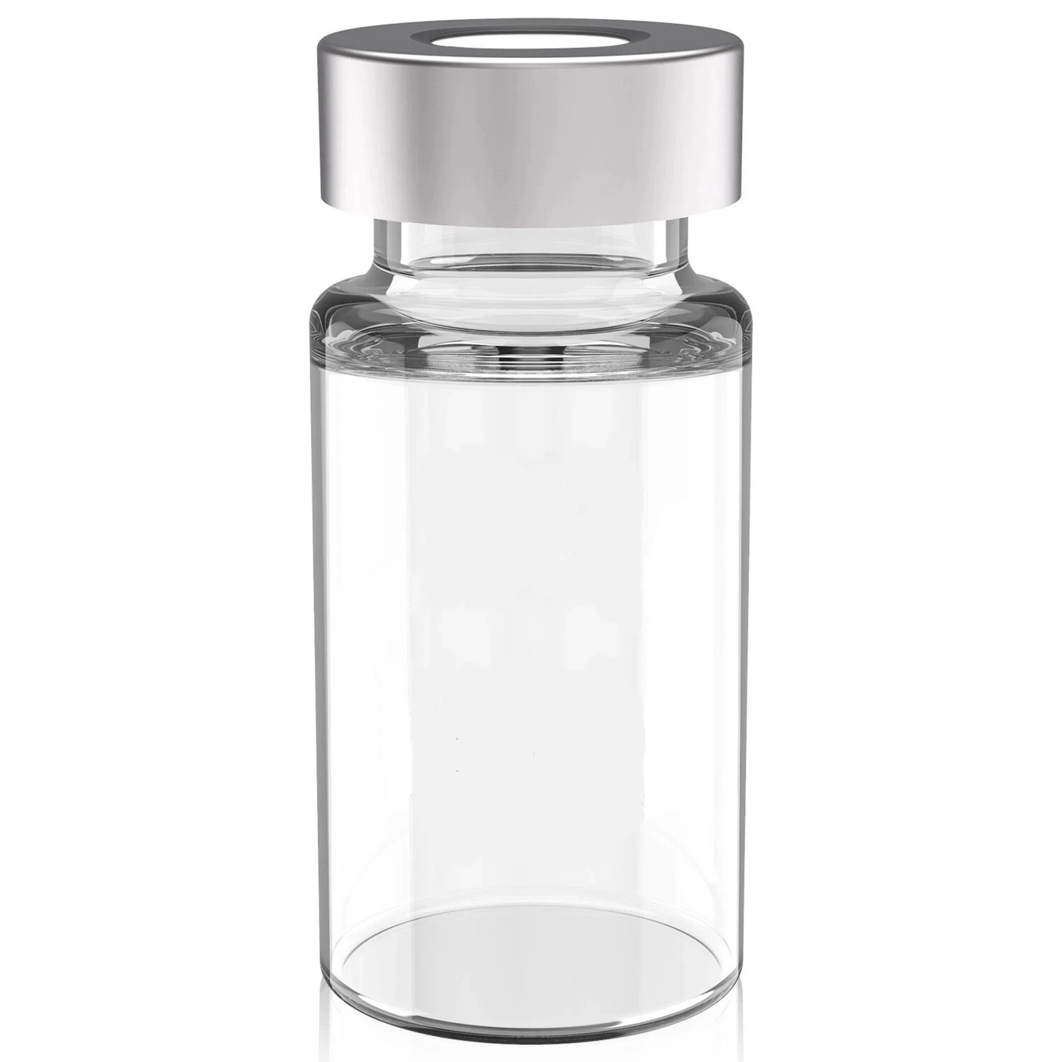 500pcs 10ml Headspace Sample Vials 20mm Crimp Top Bevelled Edge Flat Bottom US