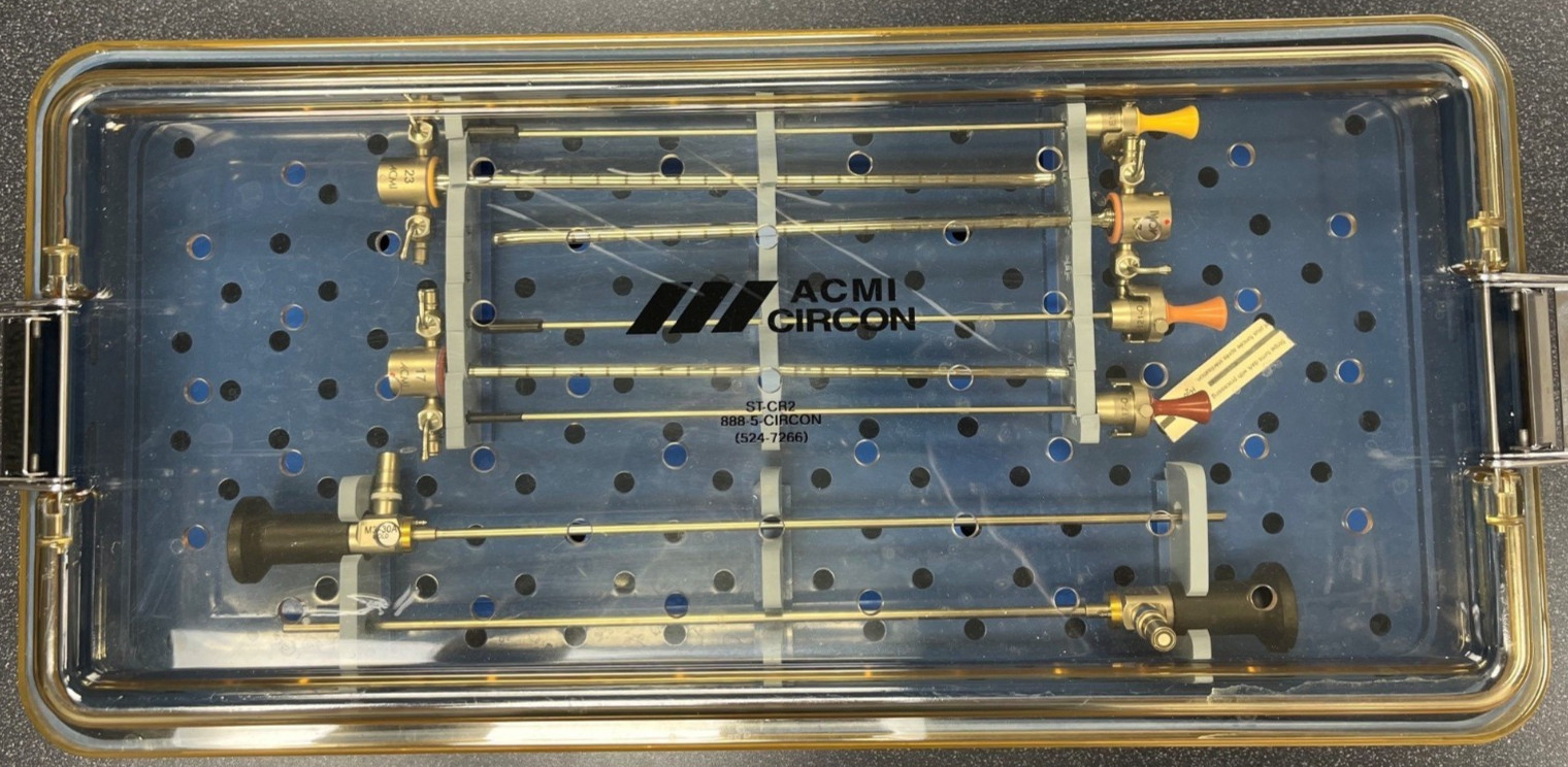 ACMI Circon Cystoscope Set w Sterilization Tray – ST-CR2