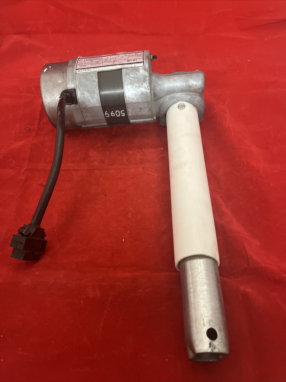 Emerson Gearmaster Chair Bed Motor K37MYA323071 82RPM 115 Volt Frame 3712 1.9amp