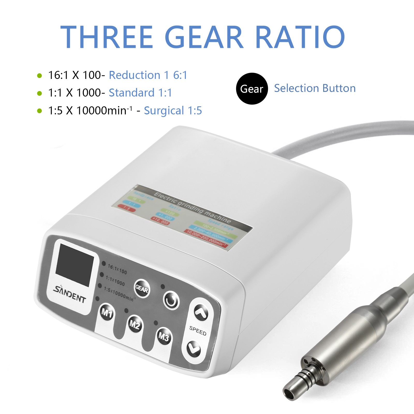 Dental Micromotor Motor Control Brushless Motor Handpiece Polishing Grinding ST