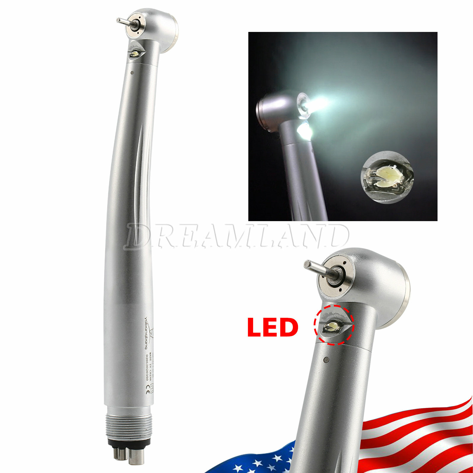 Estilo NSK Dental Pieza mano LED de alta velocidad Pana MAX EK LED 2&4Hole NEW