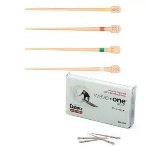 Dentsply Sirona WaveOne Gold Conform Fit gutta-percha (YELLOW SMALL)