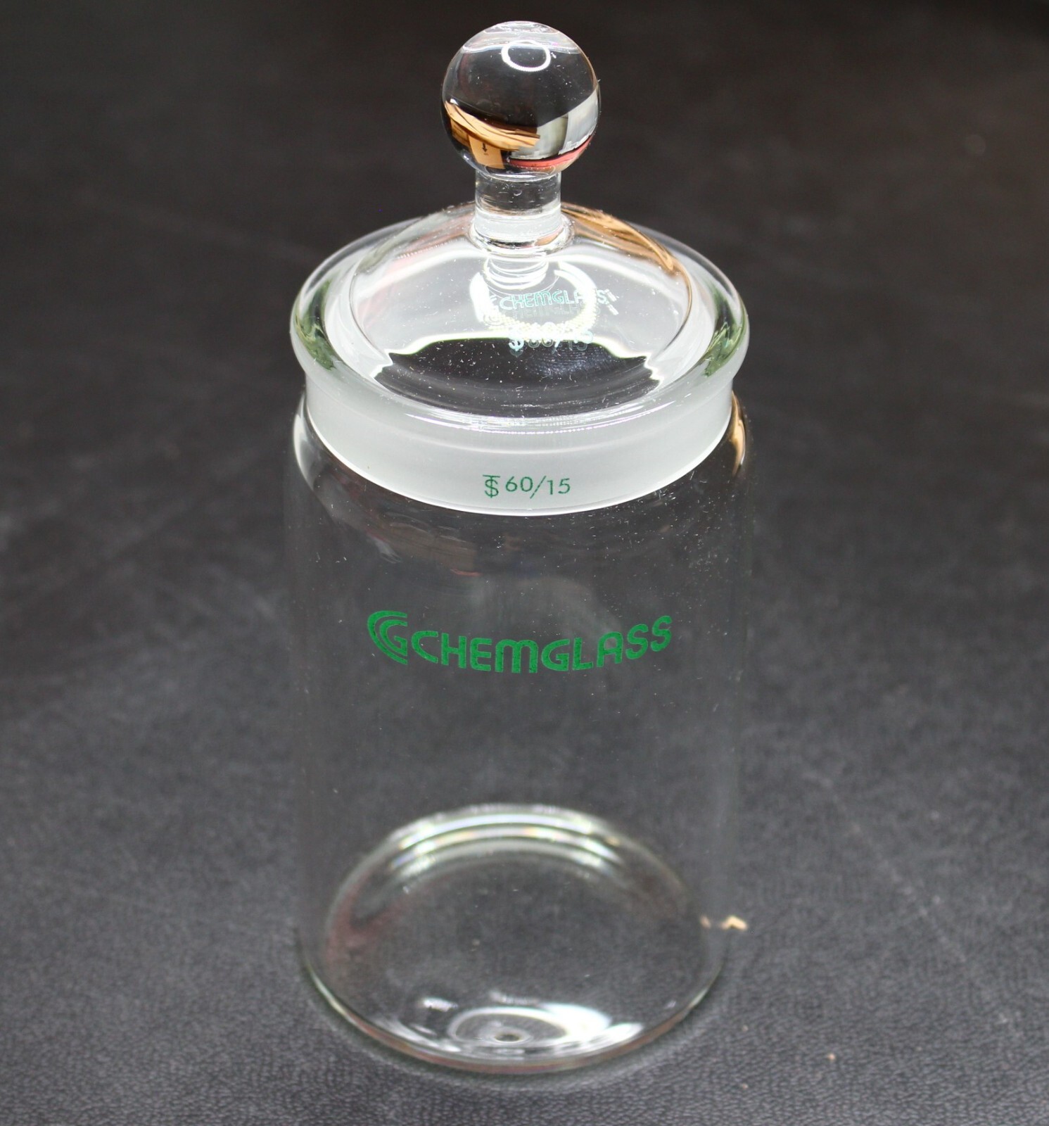 New Chemglass TLC Developing Chamber Cylindrical 60/15 Joint Size CG-1181-03.